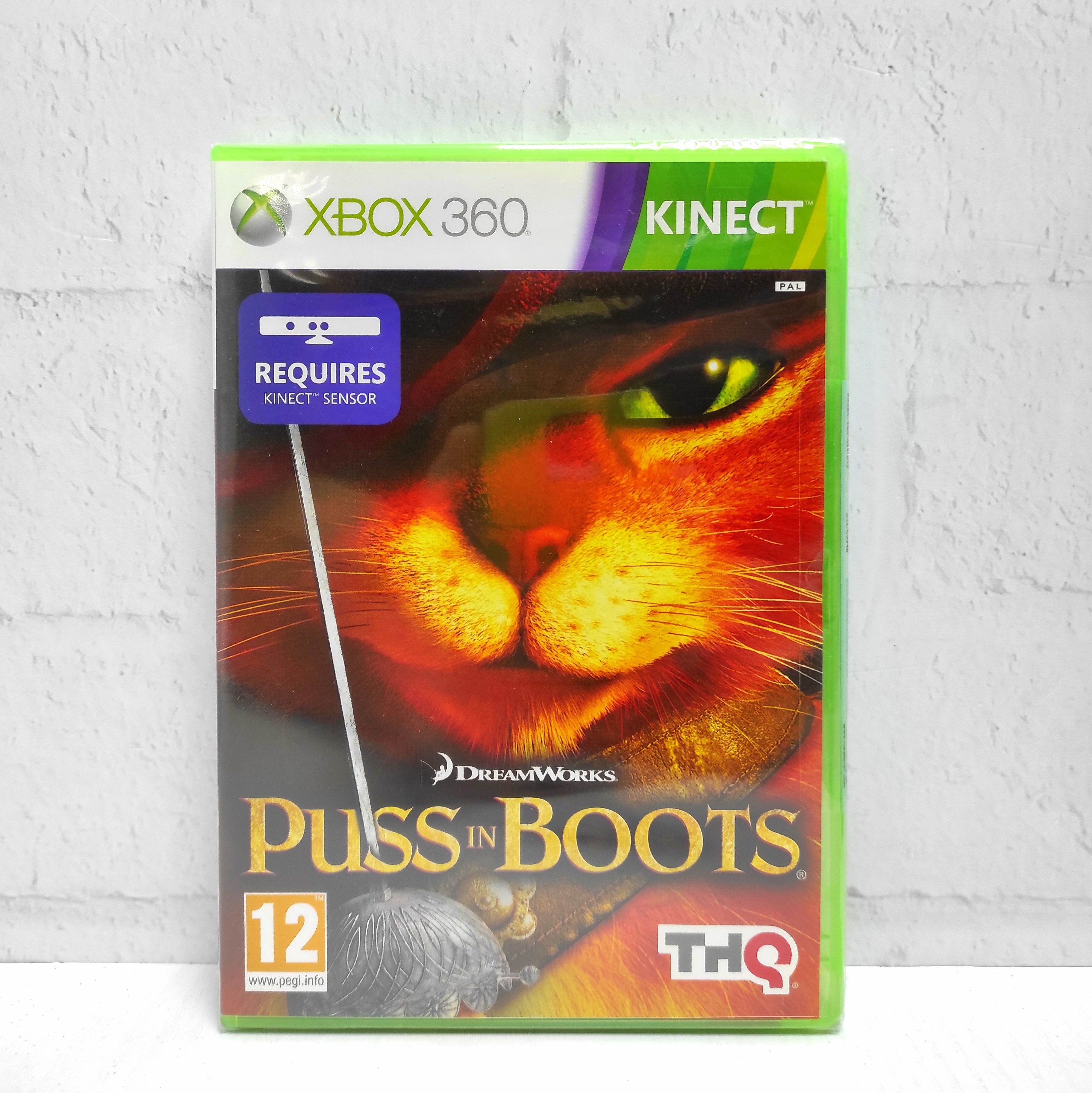 Puss in Boots Кот В Сапогах Английский язык Видеоигра на диске Xbox 360