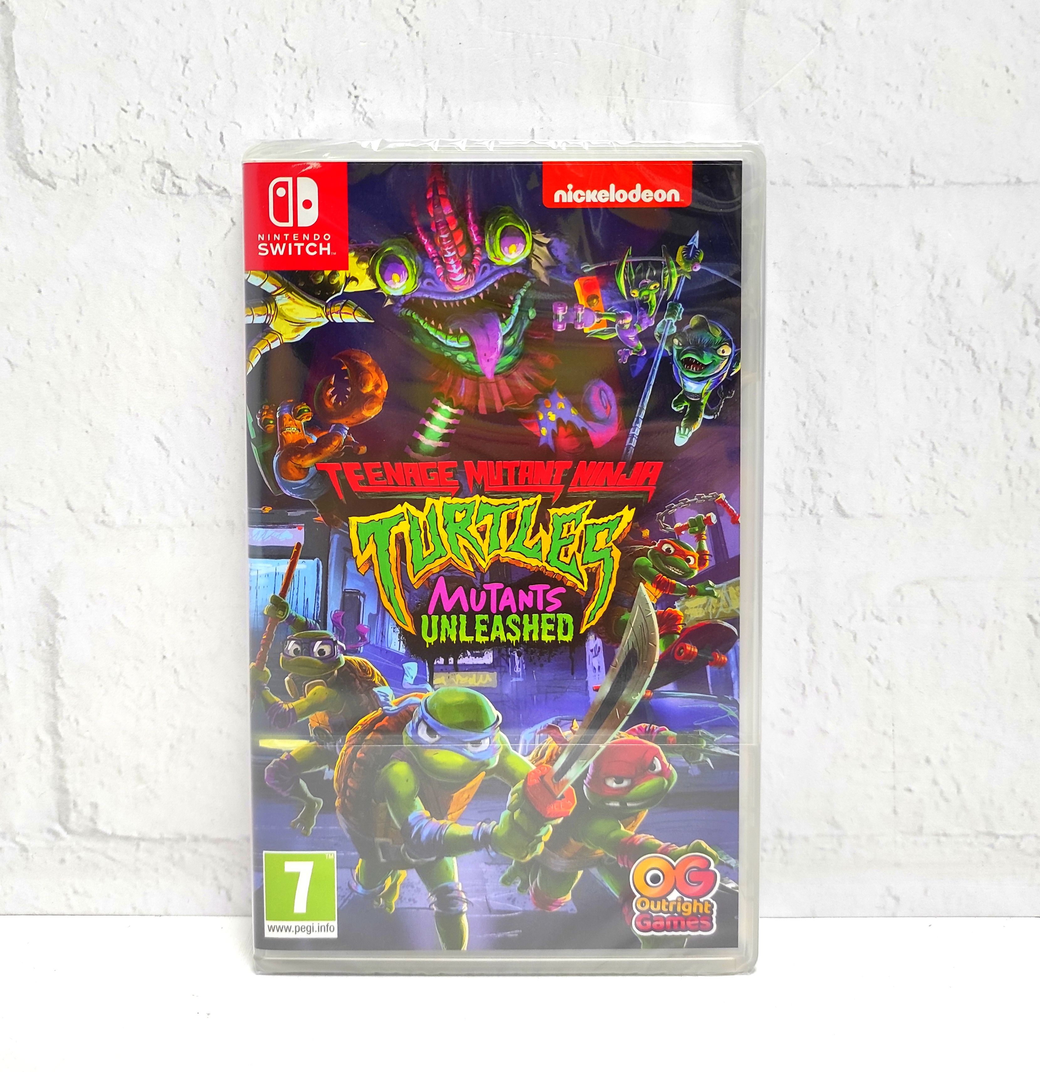 Teenage Mutant Ninja Turtles Mutants Unleashed Английский язык Видеоигра на картридже Nintendo Switch