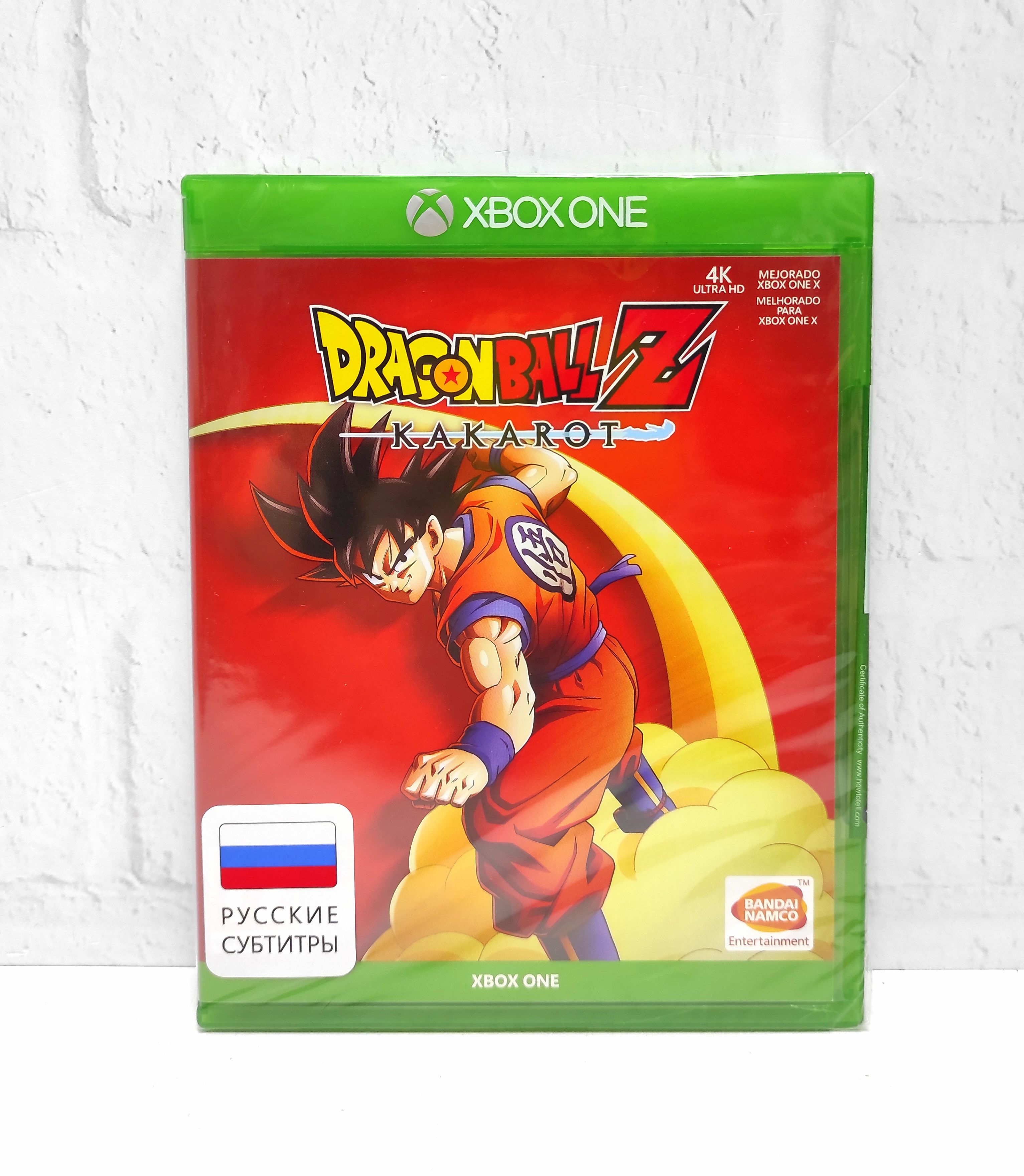 Dragon Ball Z Kakarot Русские субтитры Видеоигра на диске Xbox One / Series