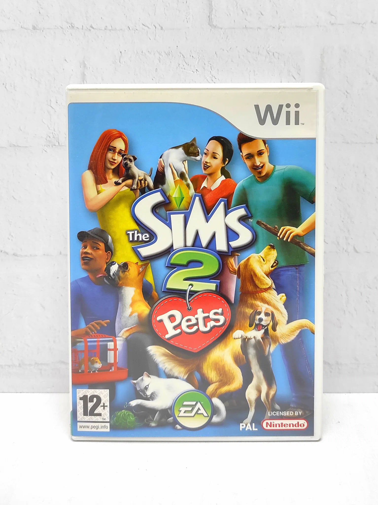 The Sims 2 Pets Английский язык видео игра на диске Wii. Товар уцененный