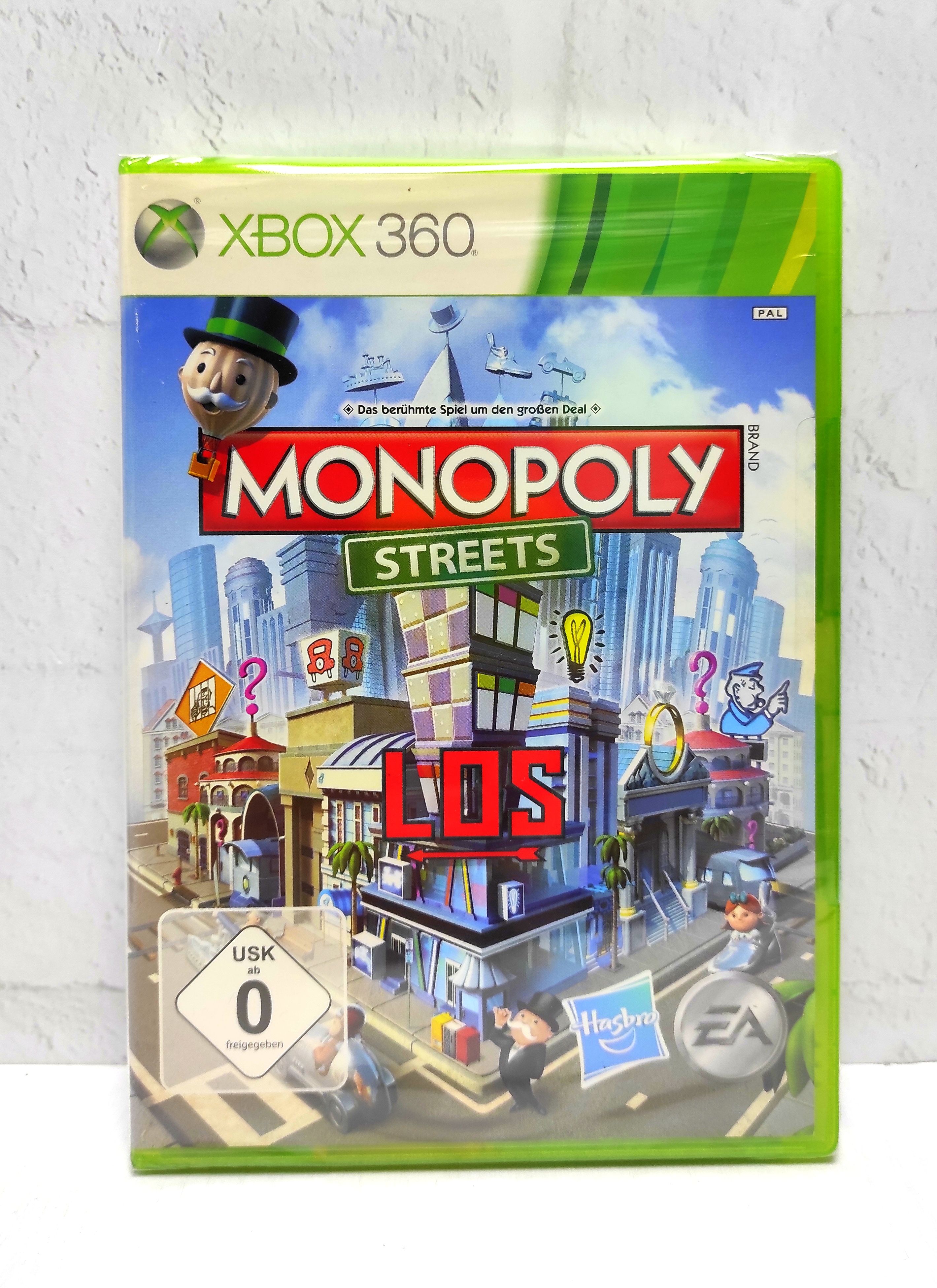 Monopoly Streets Монополия Немецкий язык Видеоигра на диске Xbox 360