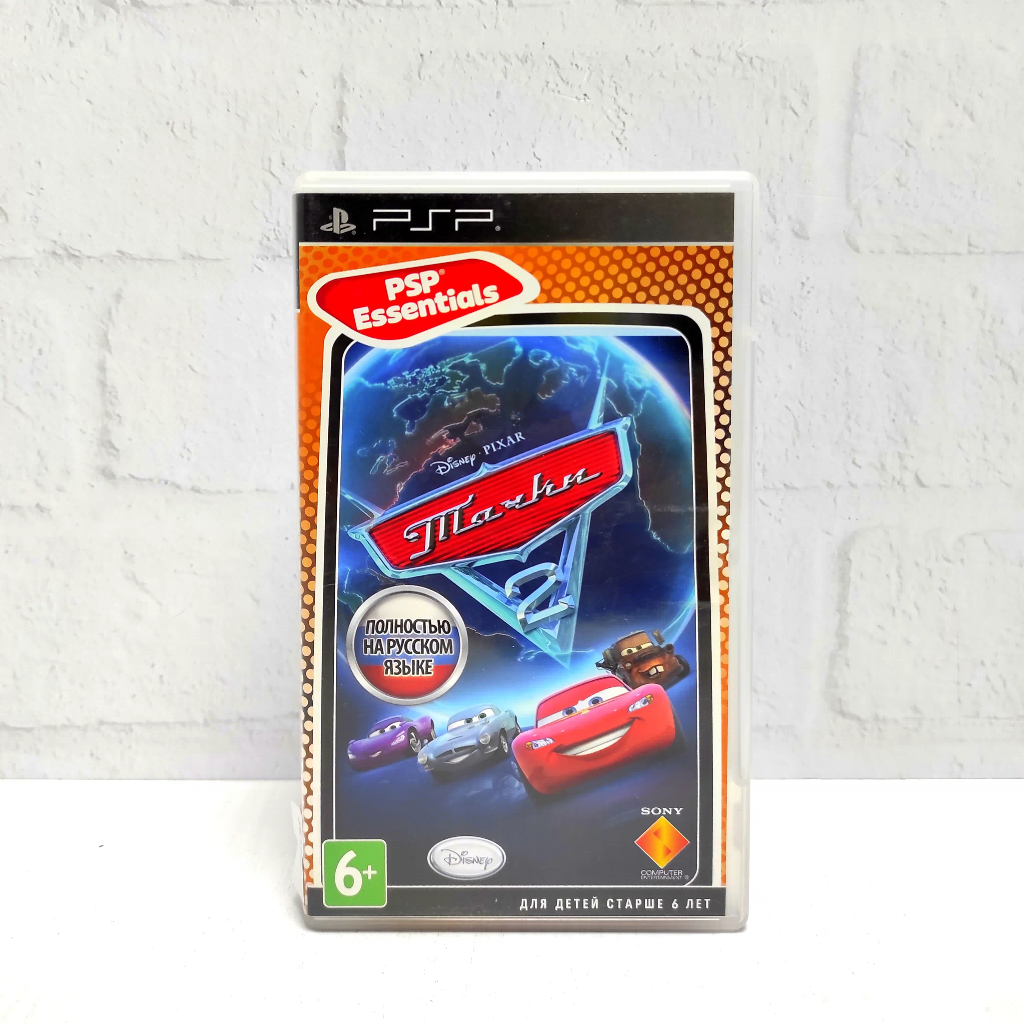 Disney Pixar Тачки 2 Полностью на русском Видеоигра на диске PSP UCES 01534. Товар уцененный
