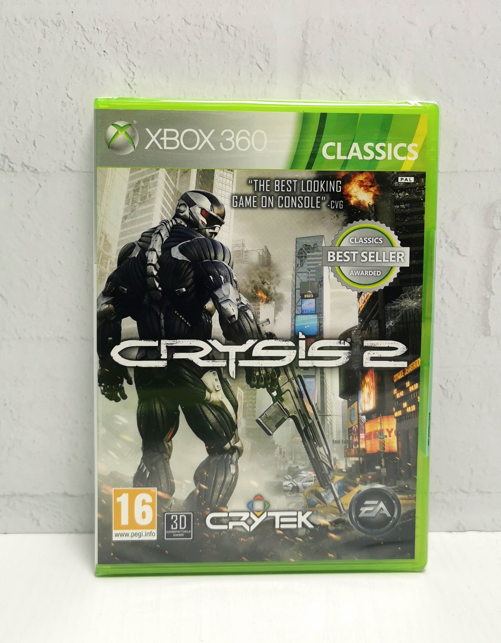 Crysis 2 Английский язык Видеоигра на диске Xbox 360