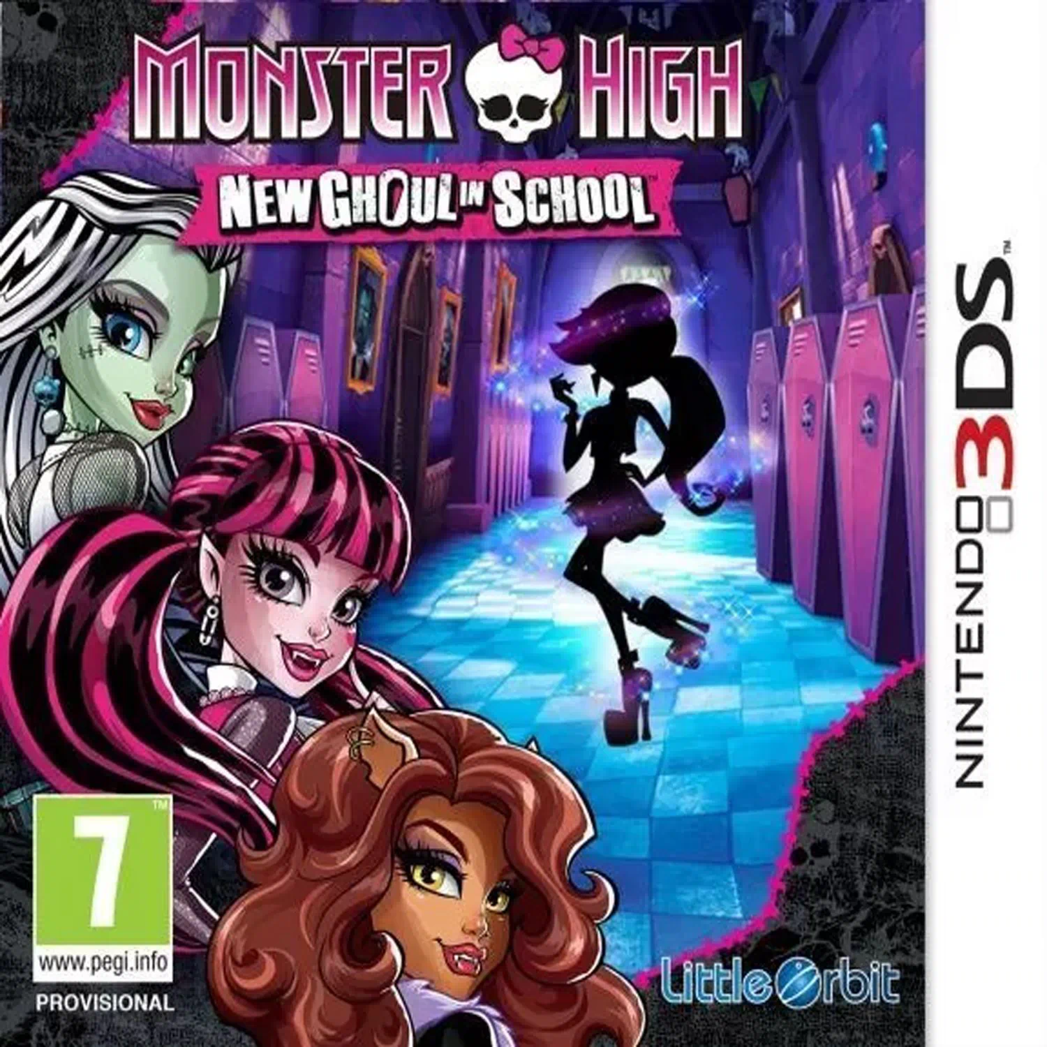 Monster High New Ghoul in School Английский язык Видеоигра на картридже Nintendo 3DS / 2DS