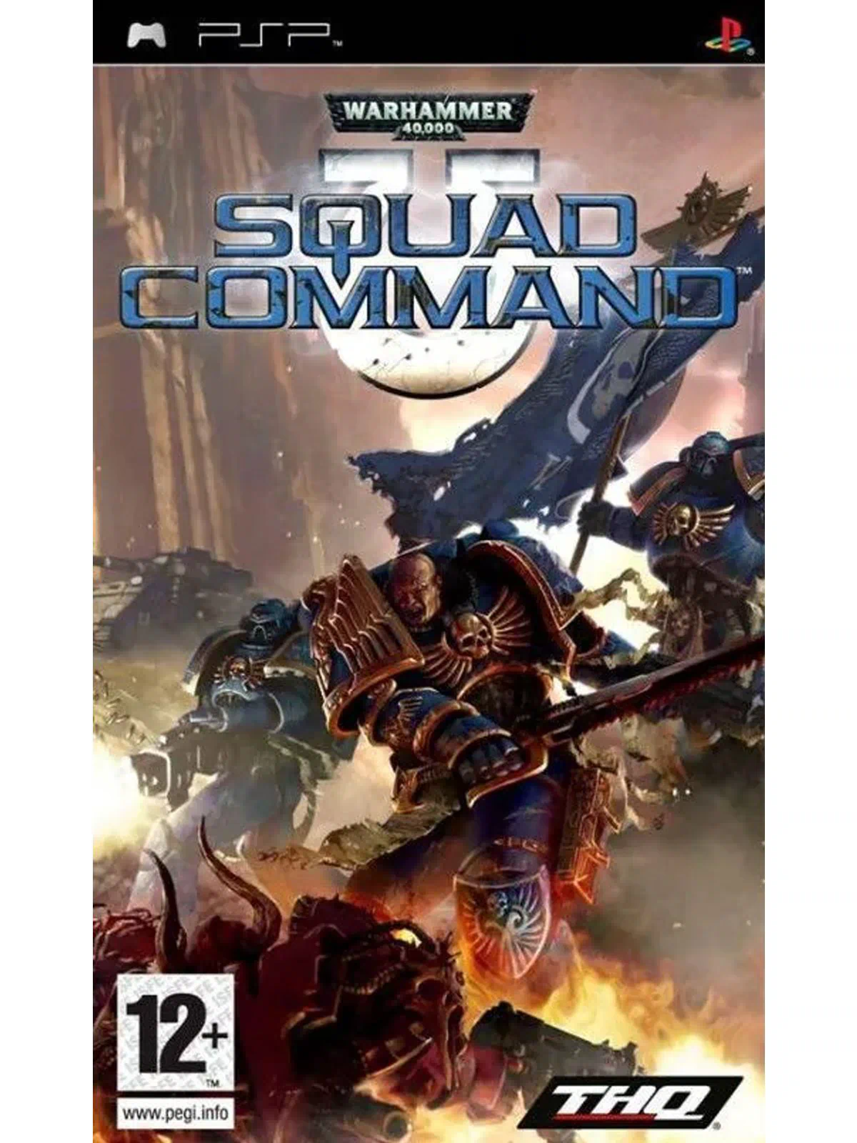 Warhammer 40000 Squad Command Английский язык ULES 00873 Видеоигра на диске PSP