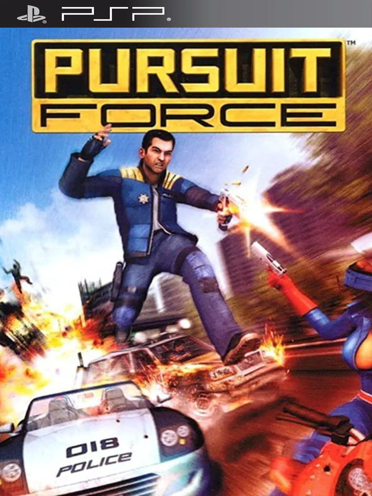 Pursuit Force Английский язык ULES 00019 Видеоигра на диске PSP