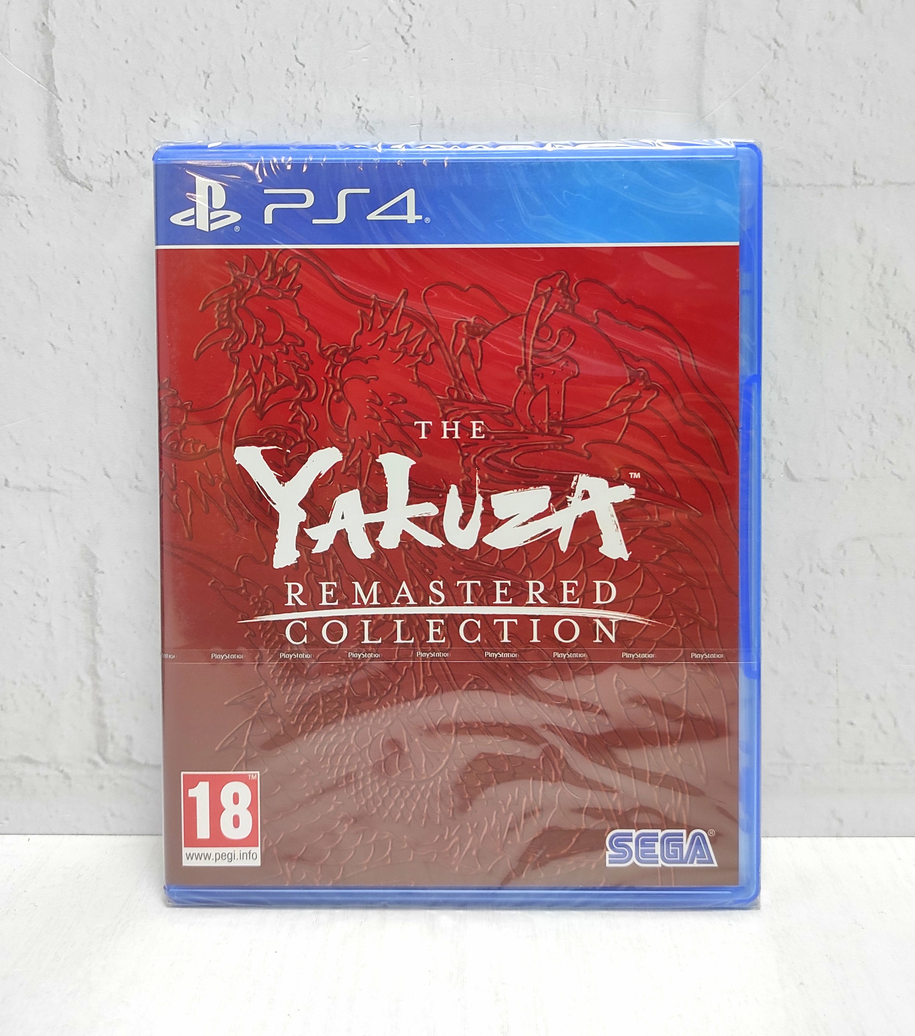 The Yakuza Remastered Collection Английский язык CUSA 17795 Видеоигра на диске PS4 / PS5