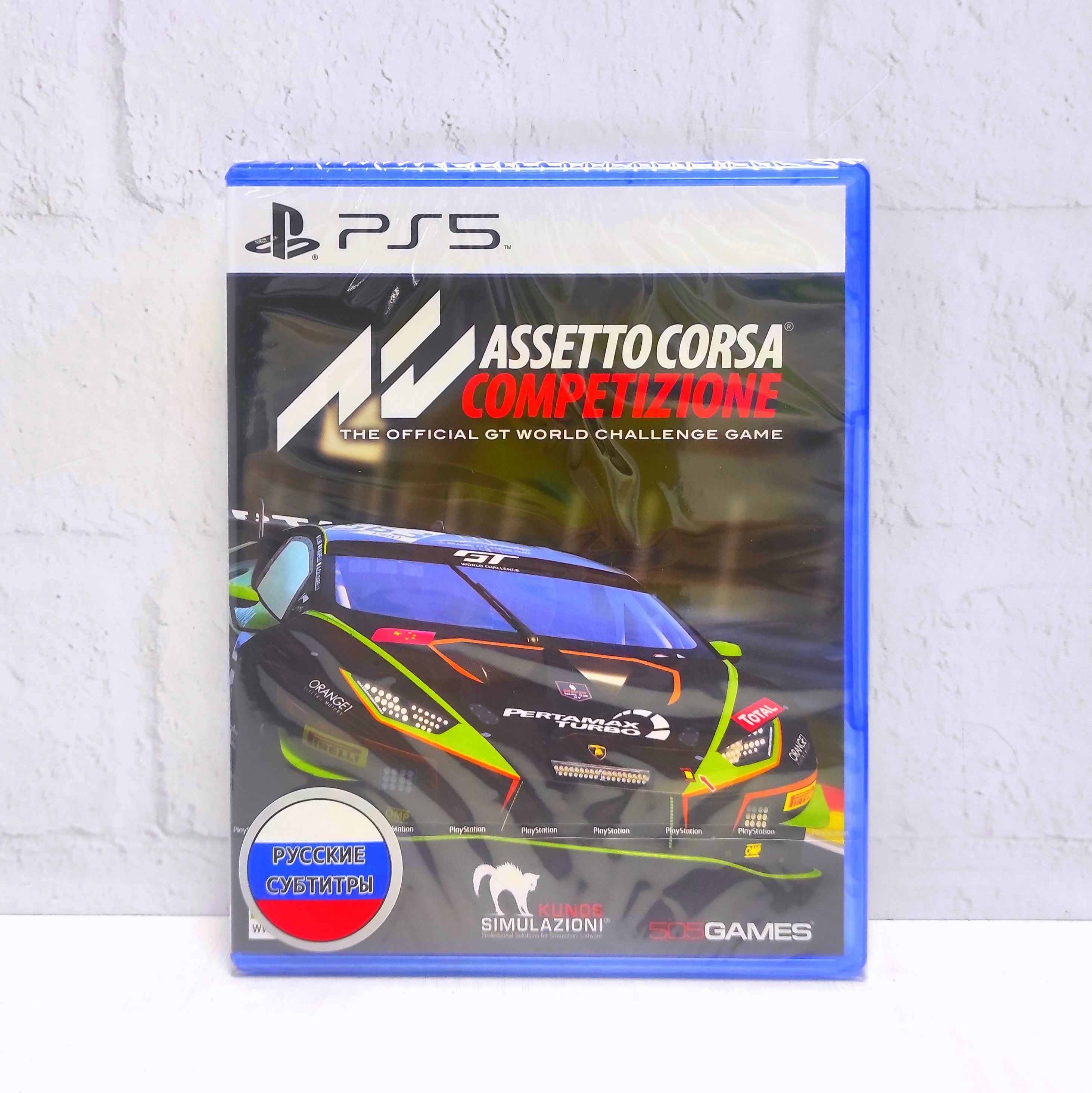 Assetto Corsa Competizione Русские субтитры PPSA 03848 Видеоигра на диске PS5