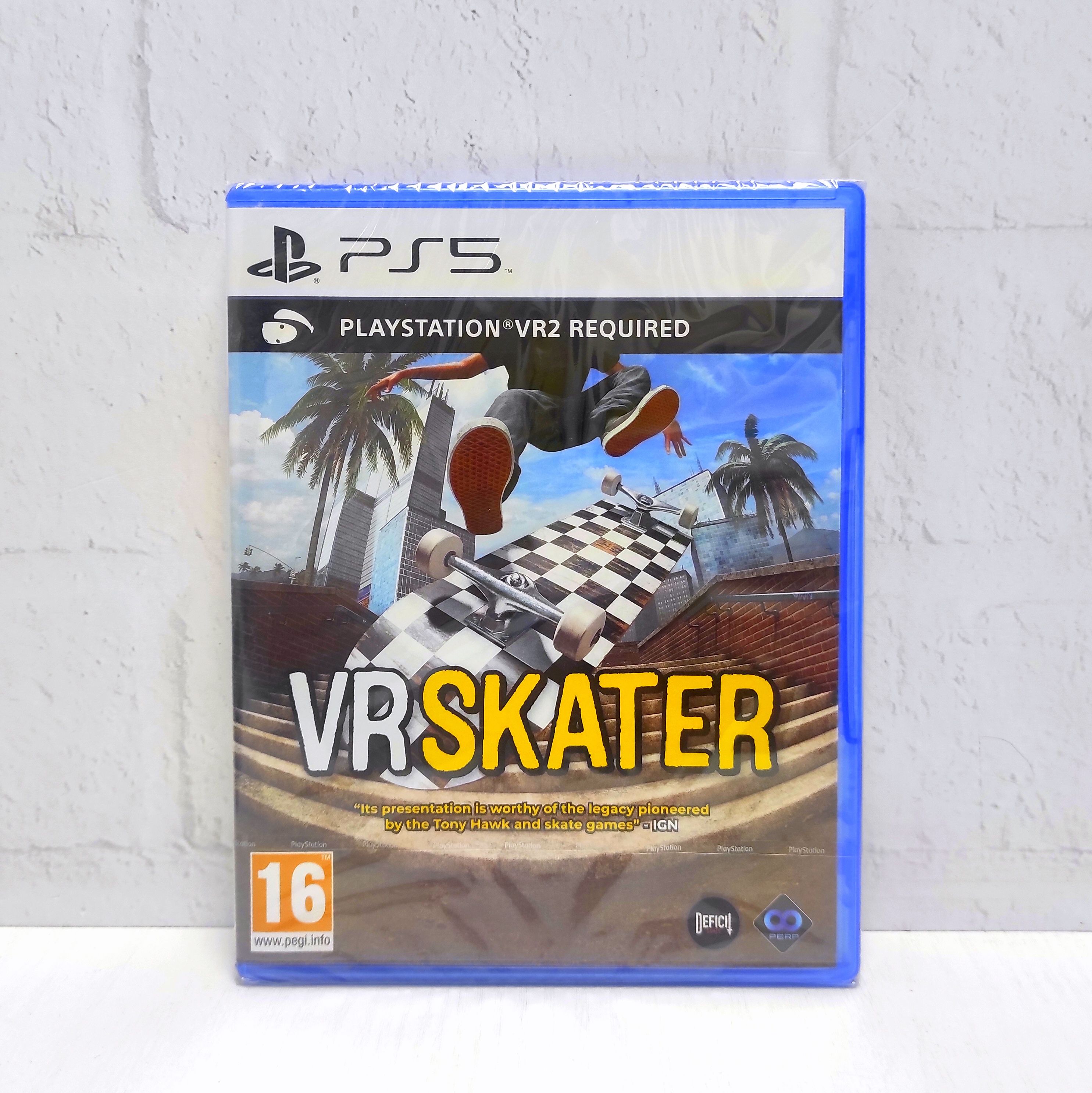 VR Skater (требуется PS5 VR2) Английский язык PPSA 13557 Видеоигра на диске PS5