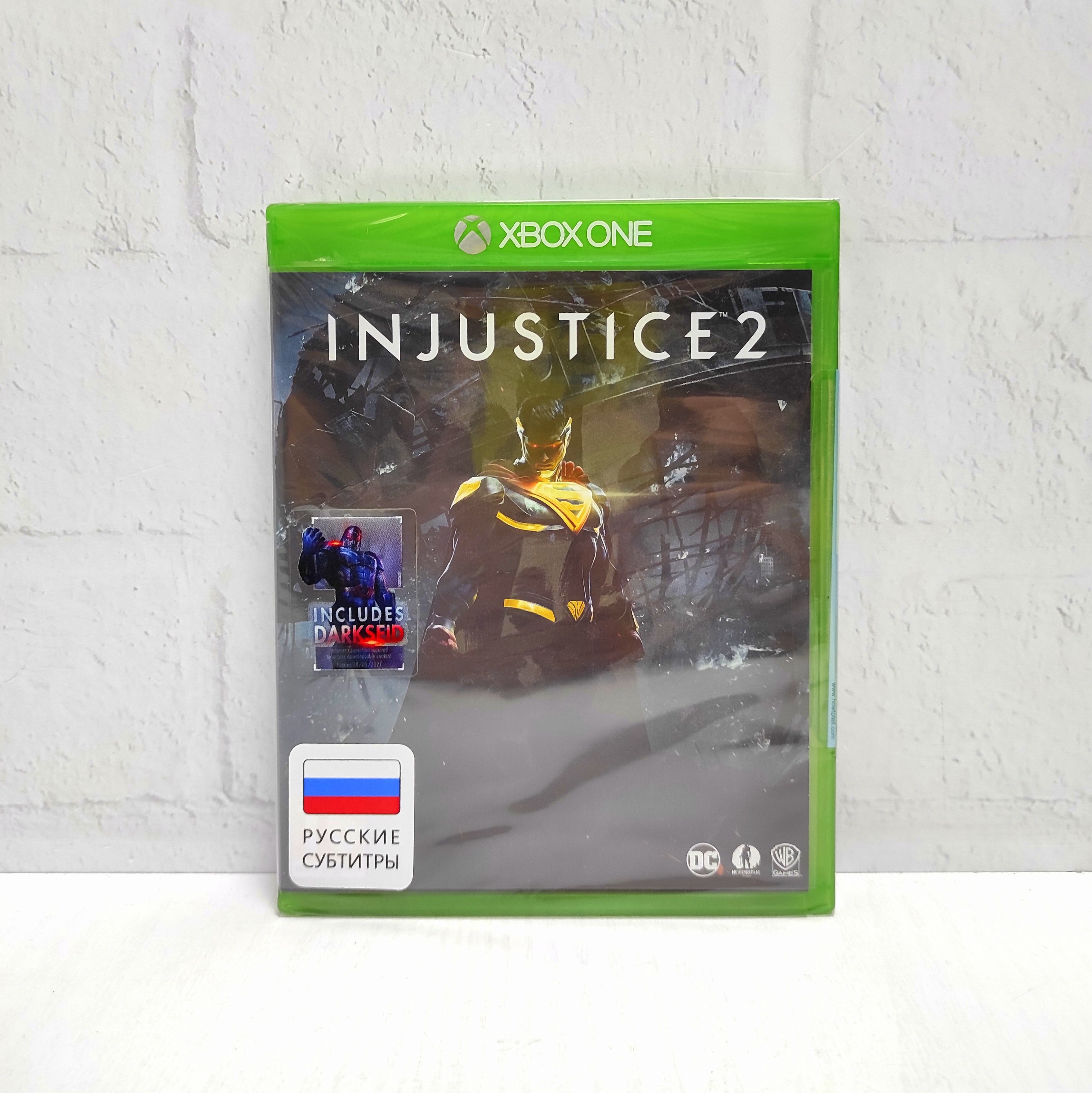 Injustice 2 Русские Субтитры Видеоигра на диске Xbox One / Series