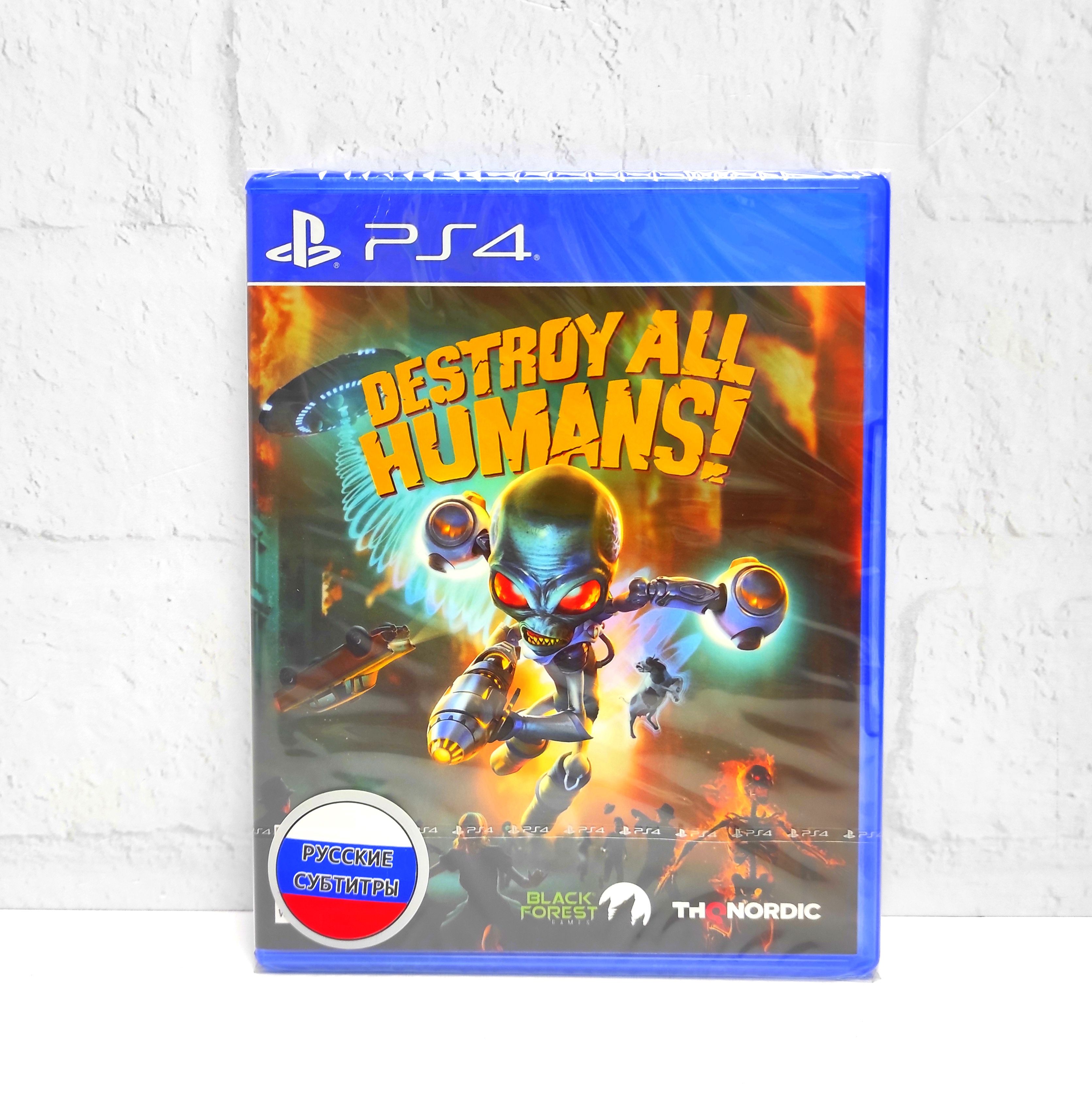 Destroy All Humans Русские субтитры CUSA 14910 Видеоигра на диске PS4 / PS5