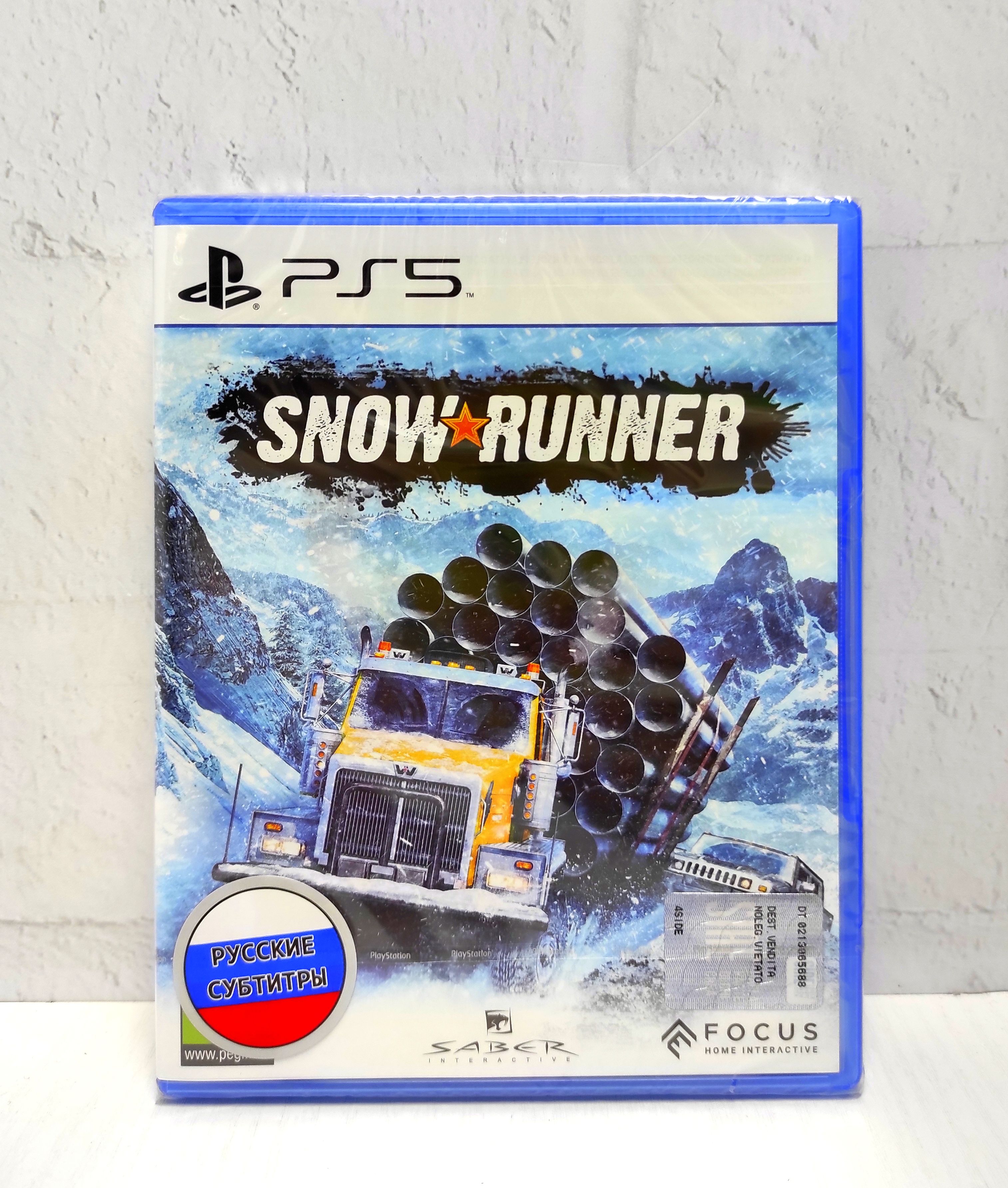 SnowRunner Русские Субтитры PPSA 04929 Видеоигра на диске PS5