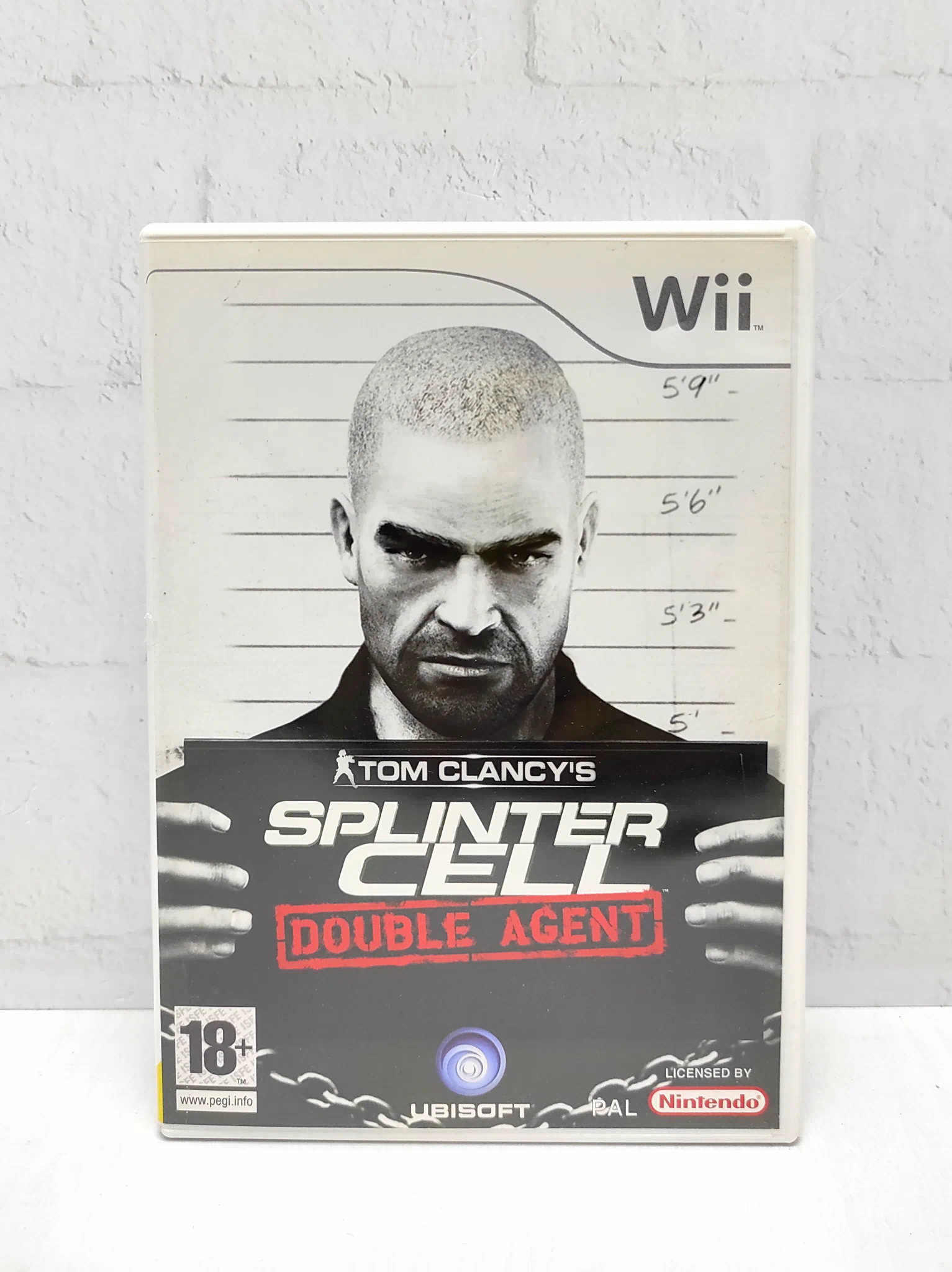 Tom Clancys Splinter Cell Double Agent Двойной агент Английская версия Видеоигра на диске Nintendo Wii. Товар уцененный