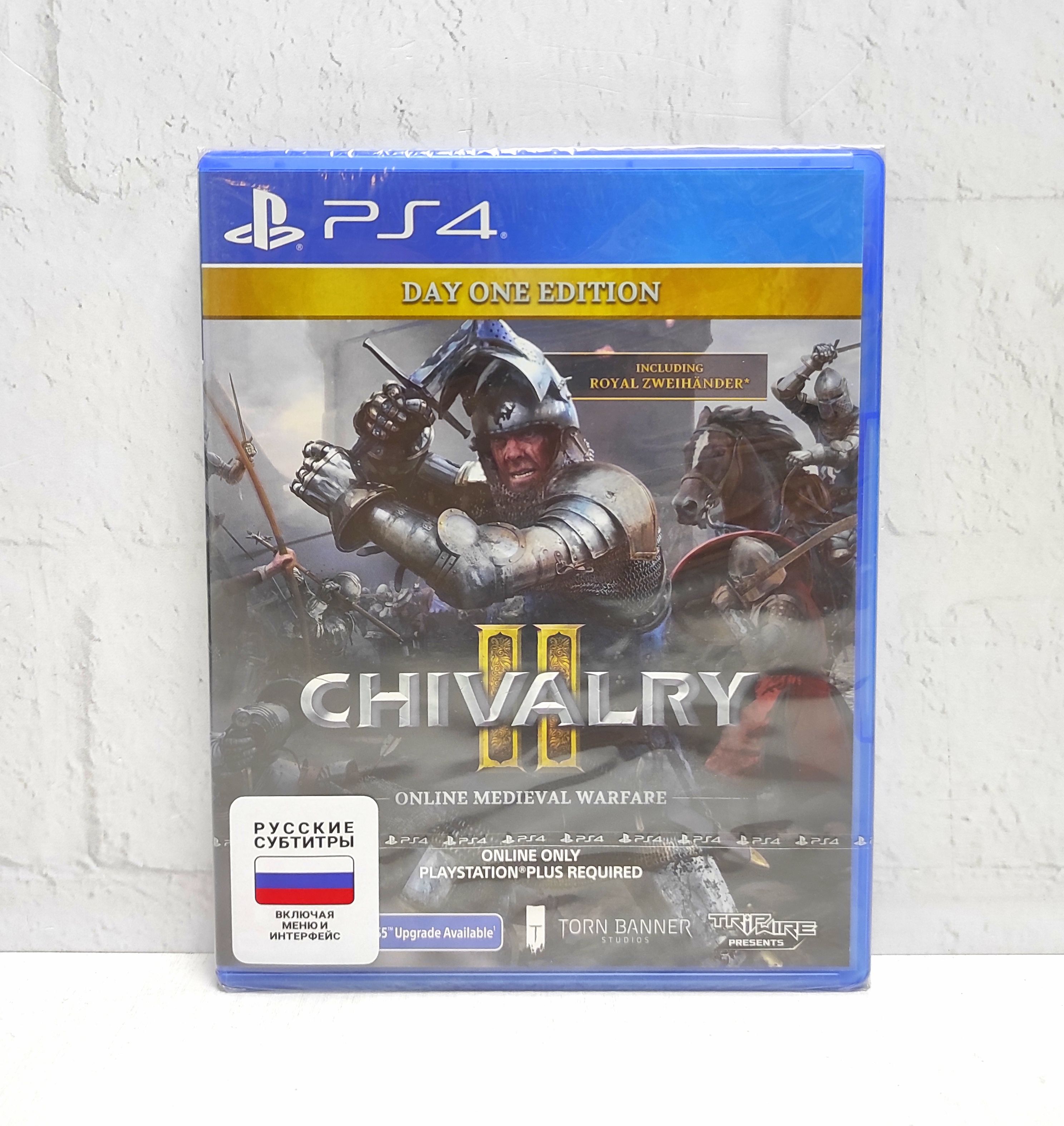 Chivalry 2 Day One Edition Русские субтитры CUSA 16982 Видеоигра на диске PS4 / PS5