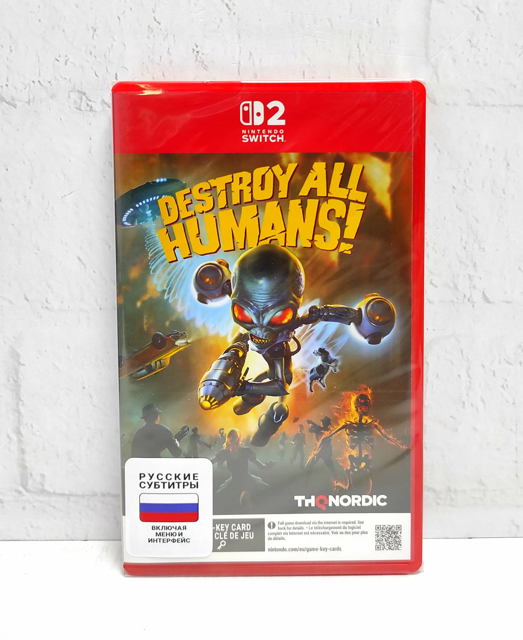 Destroy All Humans Английский язык Видеоигра на картридже Nintendo Switch 2
