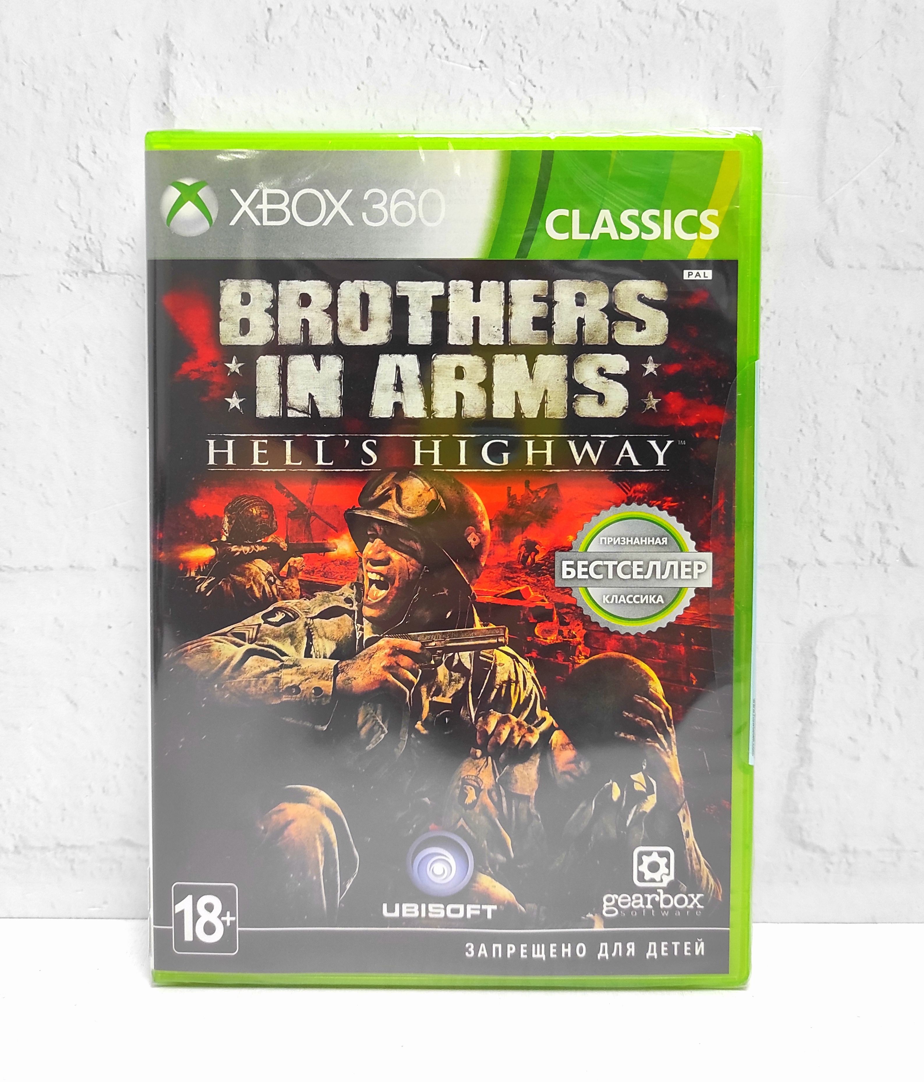 Brothers In Arms HellS Highway Английский язык Видеоигра на диске Xbox 360