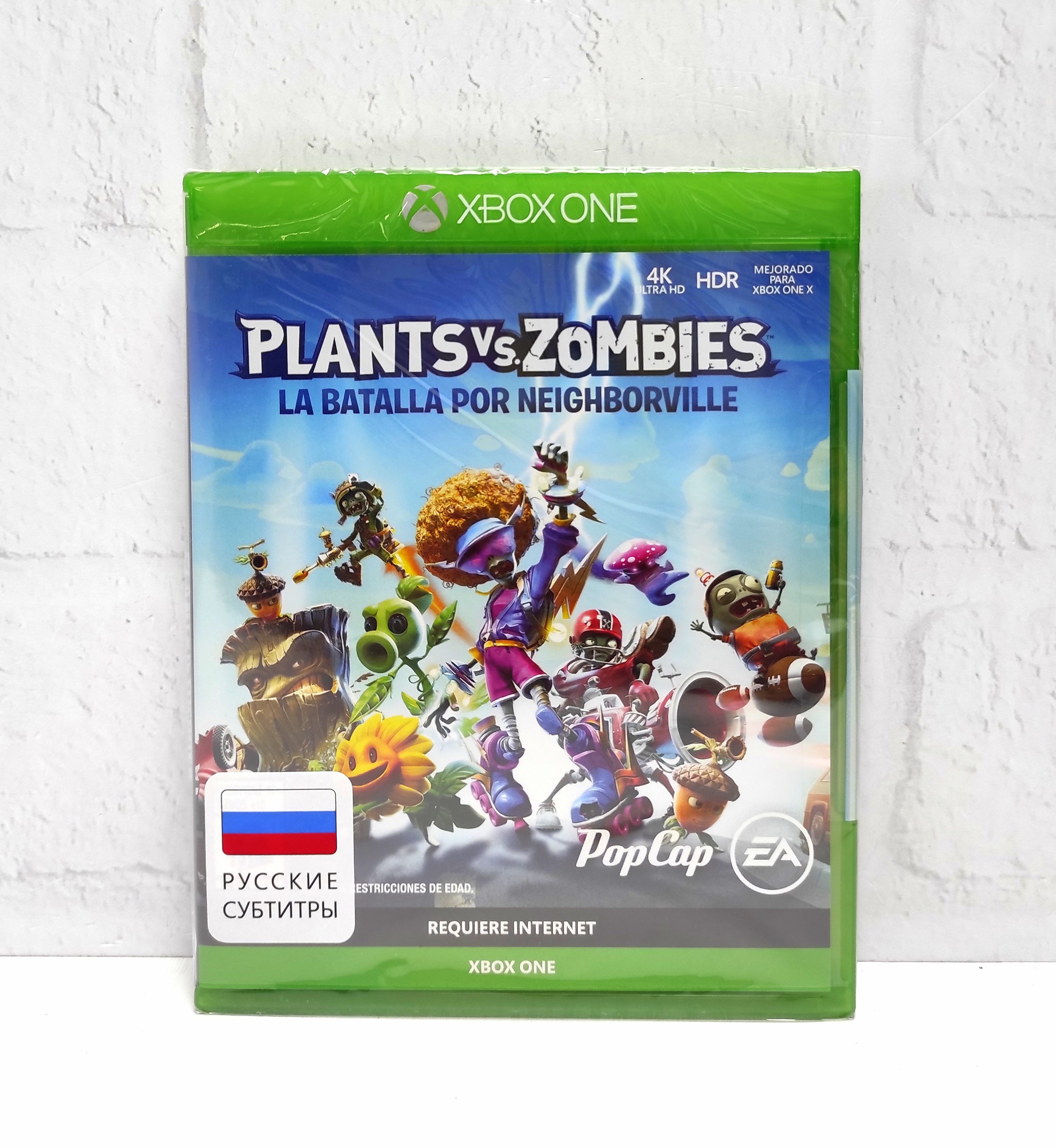 Plants vs. Zombies: Battle for Neighborville Растения против зомби Битва за Нейборвиль Русские субтитры Видеоигра на диске Xbox One / Series