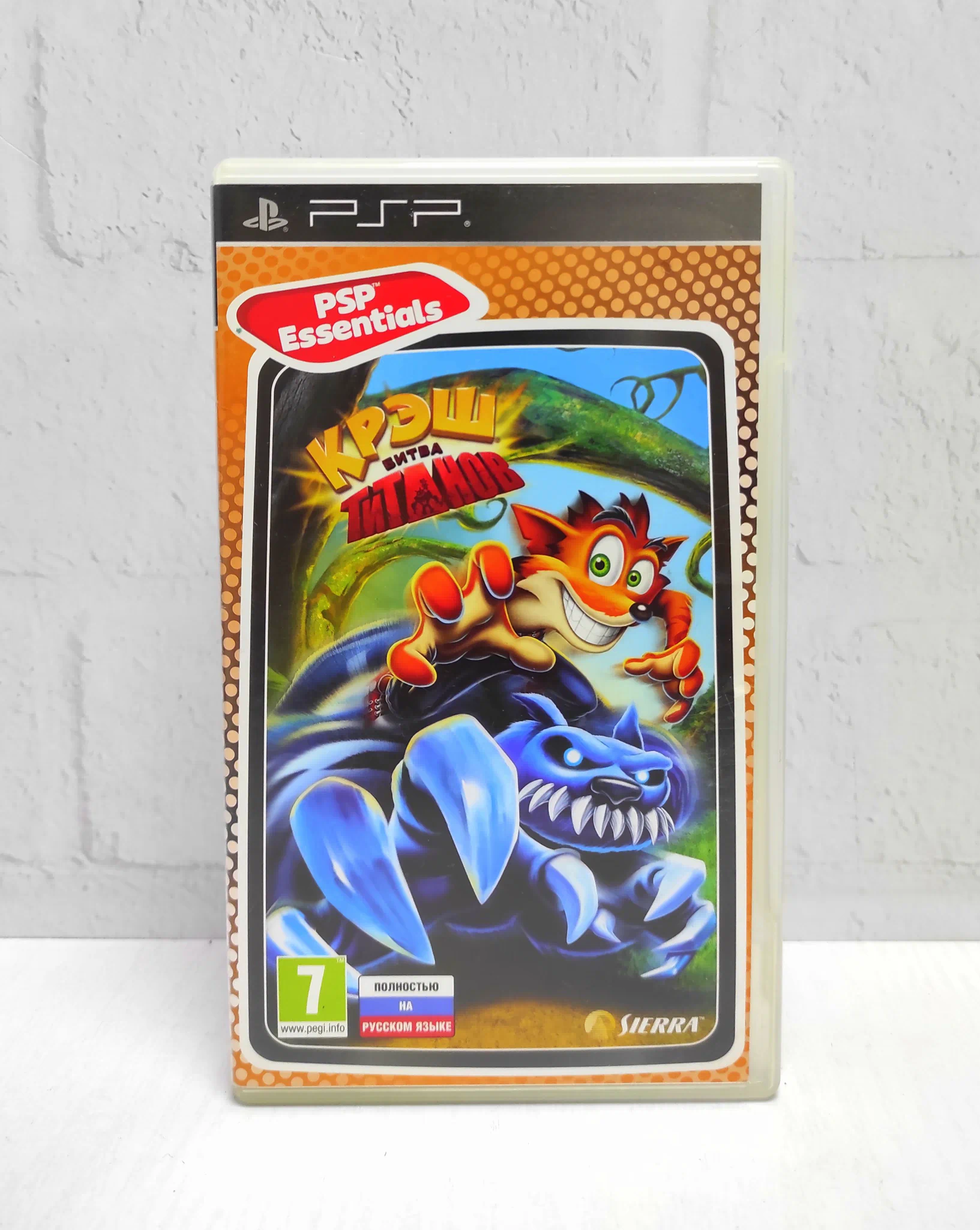Crash Battle of the Titans Крэш Битва титанов Полностью на русском ULES 00917 Видеоигра на диске PSP. Товар уцененный