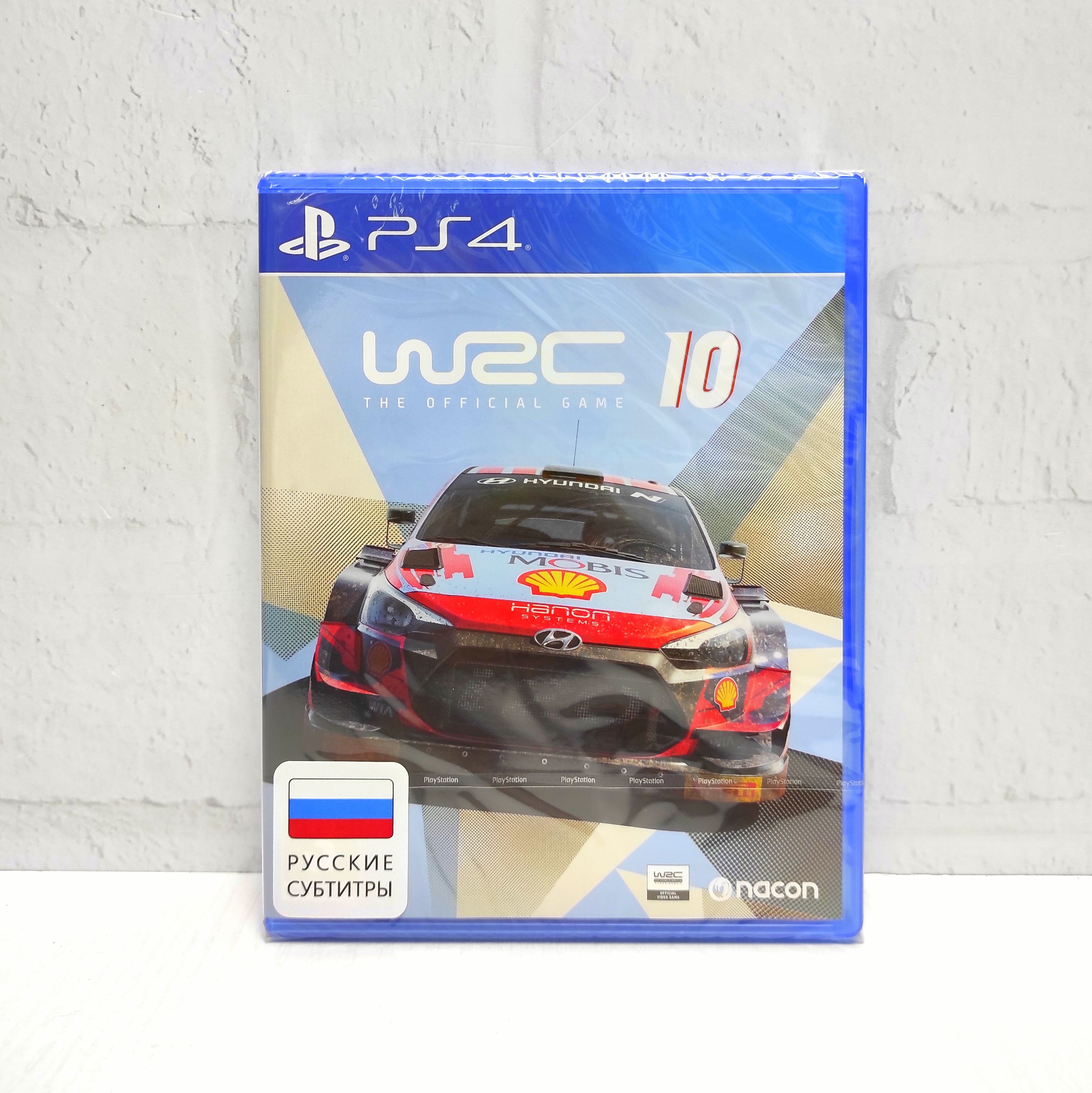 WRC 10 FIA World Rally Championship Русские субтитры CUSA 27790 Видеоигра на диске PS4 / PS5