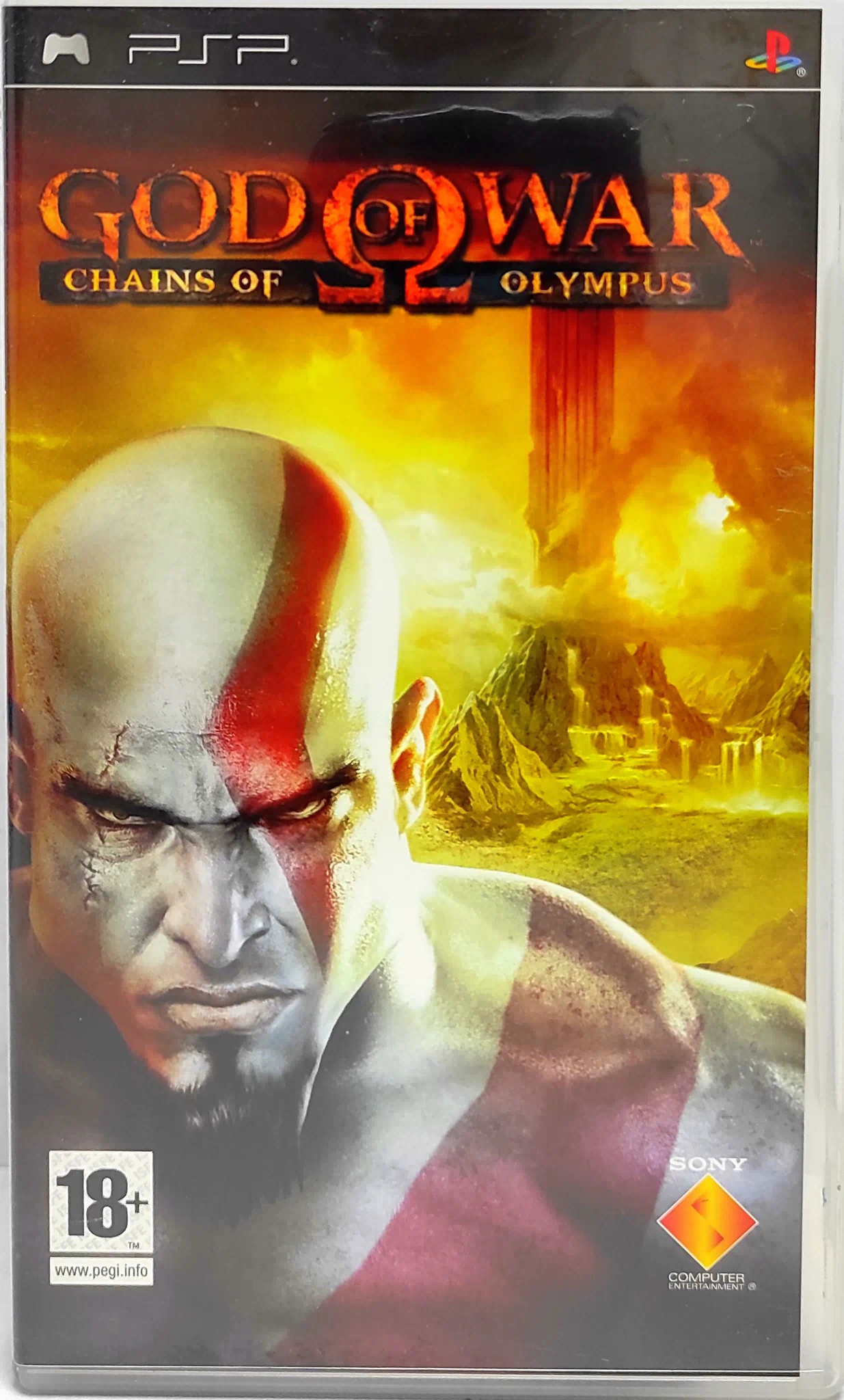 God of War Chains of Olympus Английский язык UCES 00842 Видеоигра на диске PSP