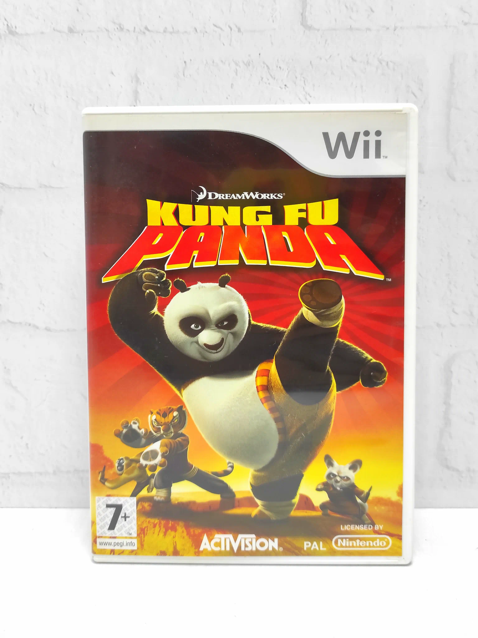 Kung Fu Panda Английский язык видео игра на диске Wii. Товар уцененный