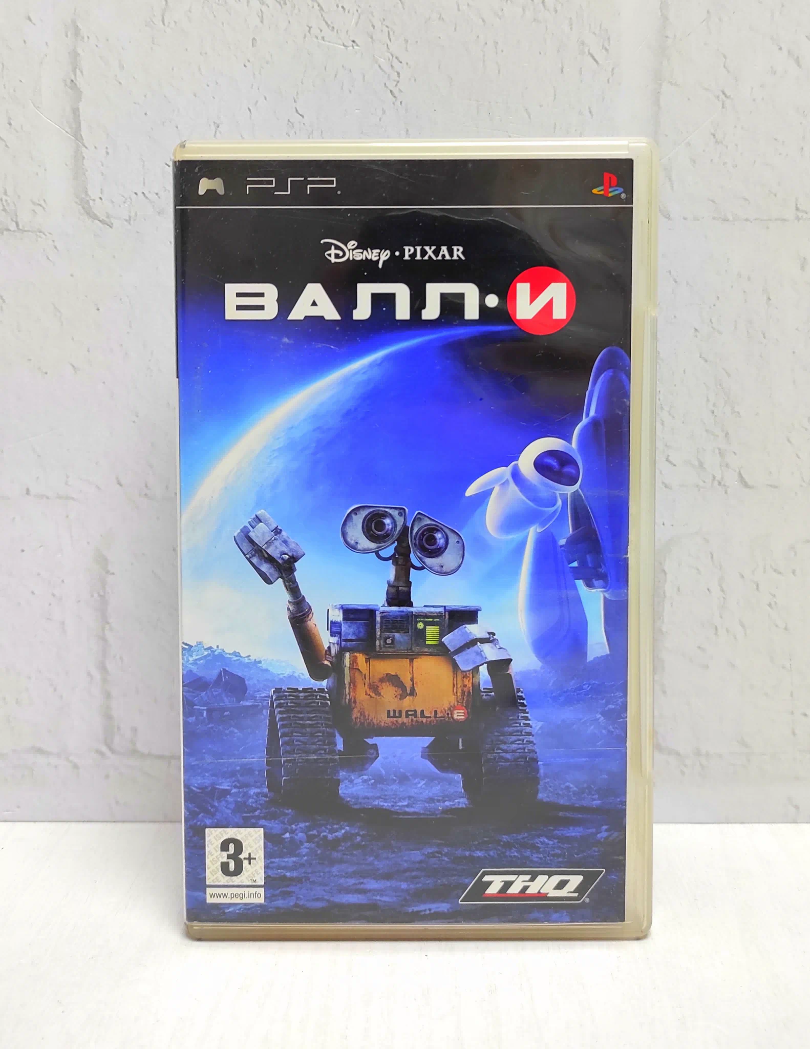 Disney Pixar WALL-E ВАЛЛИ Полностью на русском ULES 01081 Видеоигра на диске PSP. Товар уцененный