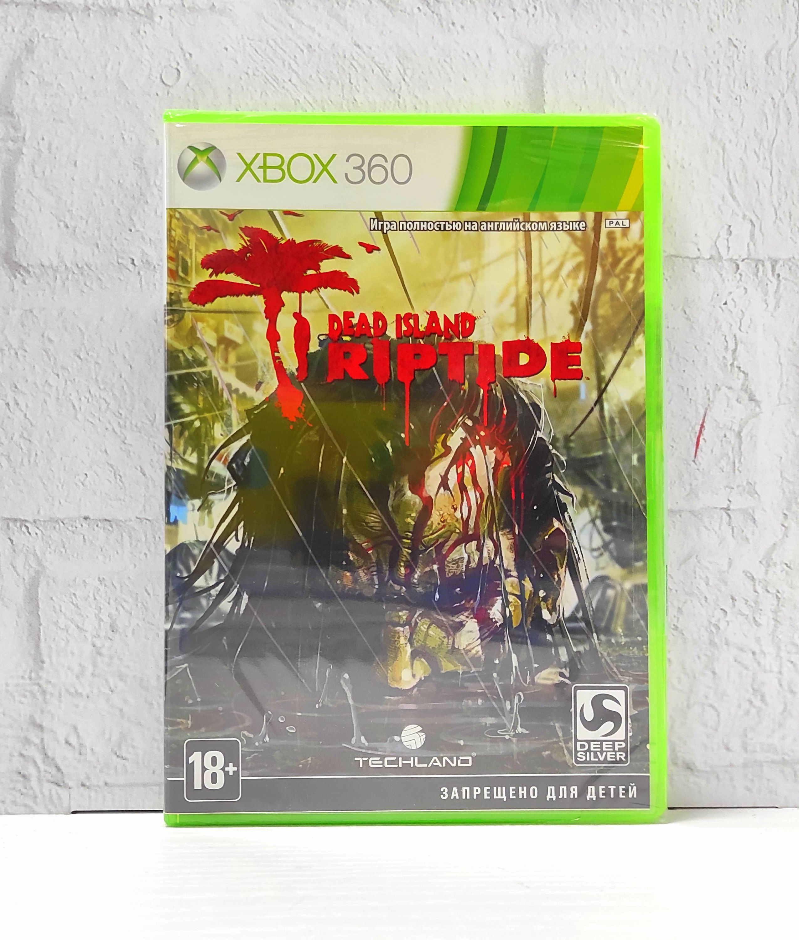 Dead island Riptide Английский язык Видеоигра на диске Xbox 360