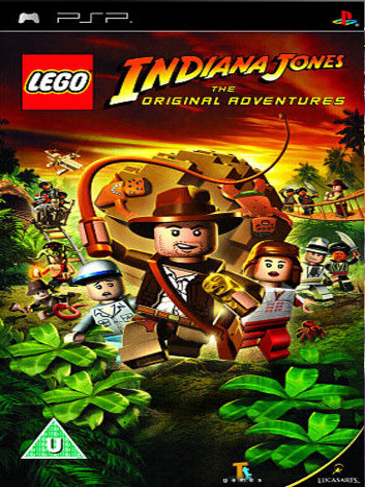 Indiana Jones The Original Adventures Английский язык ULES 01086 Видеоигра на диске PSP