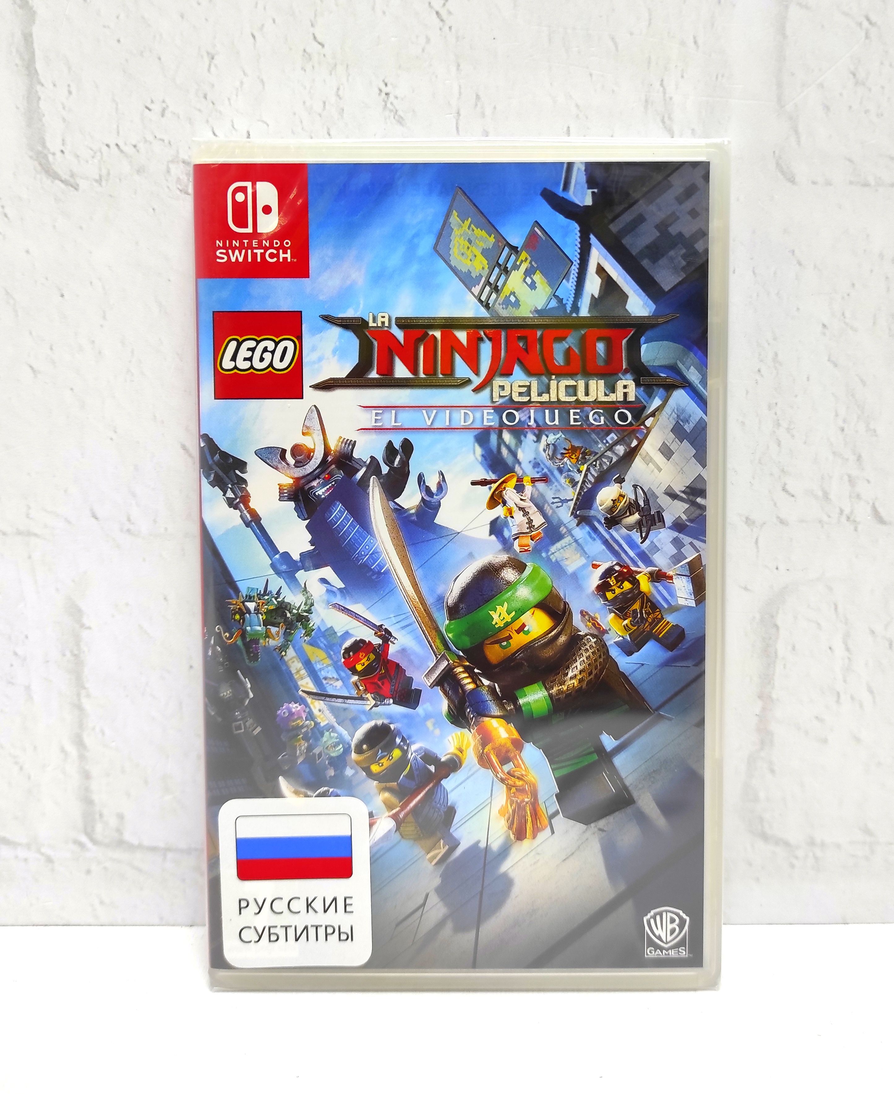 LEGO Ninjago Movie Game Ниндзяго Русские субтитры Видеоигра на картридже Nintendo Switch