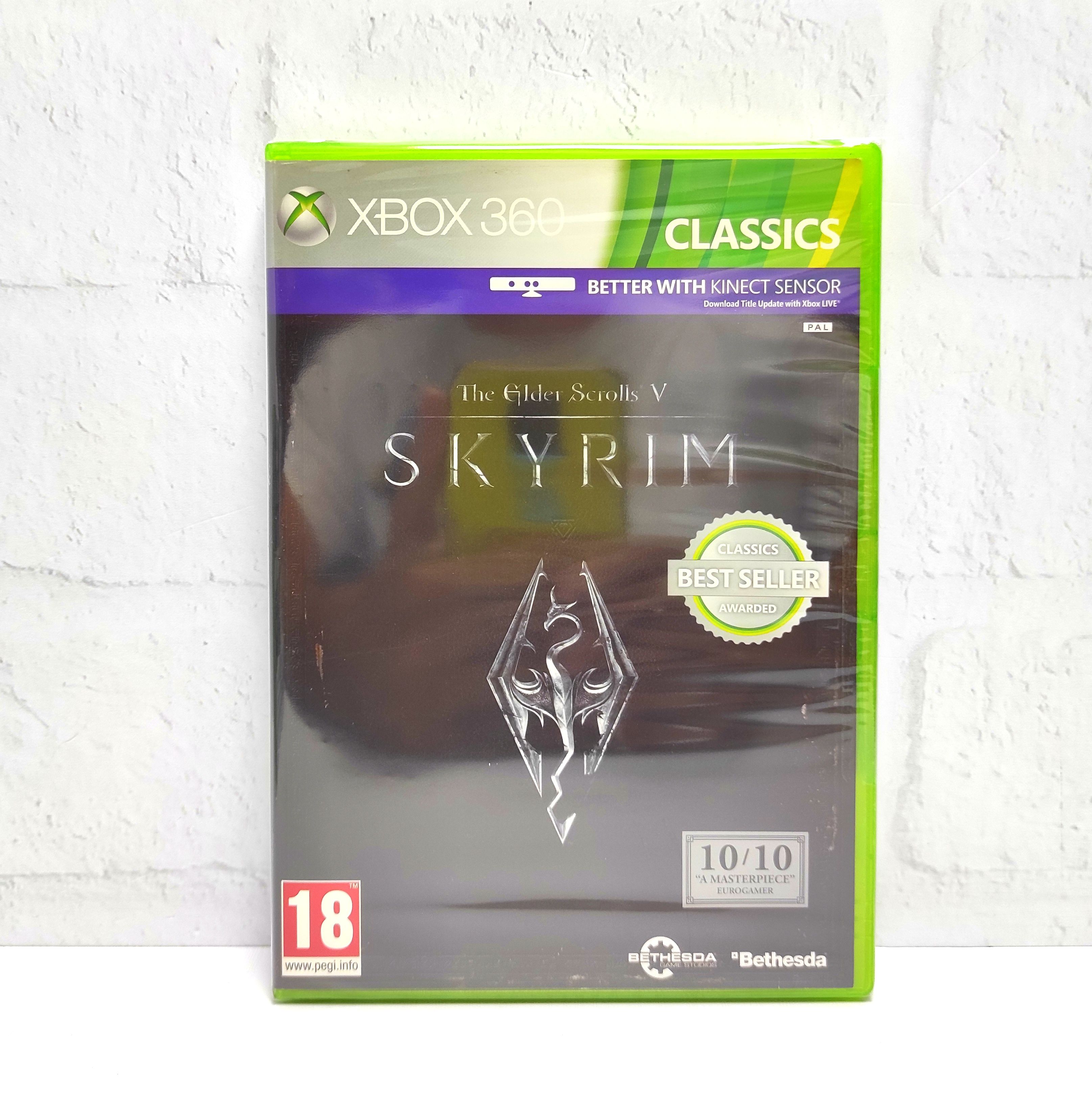 The Elder Scrolls 5 (V) Skyrim Английский язык Видеоигра на диске Xbox 360