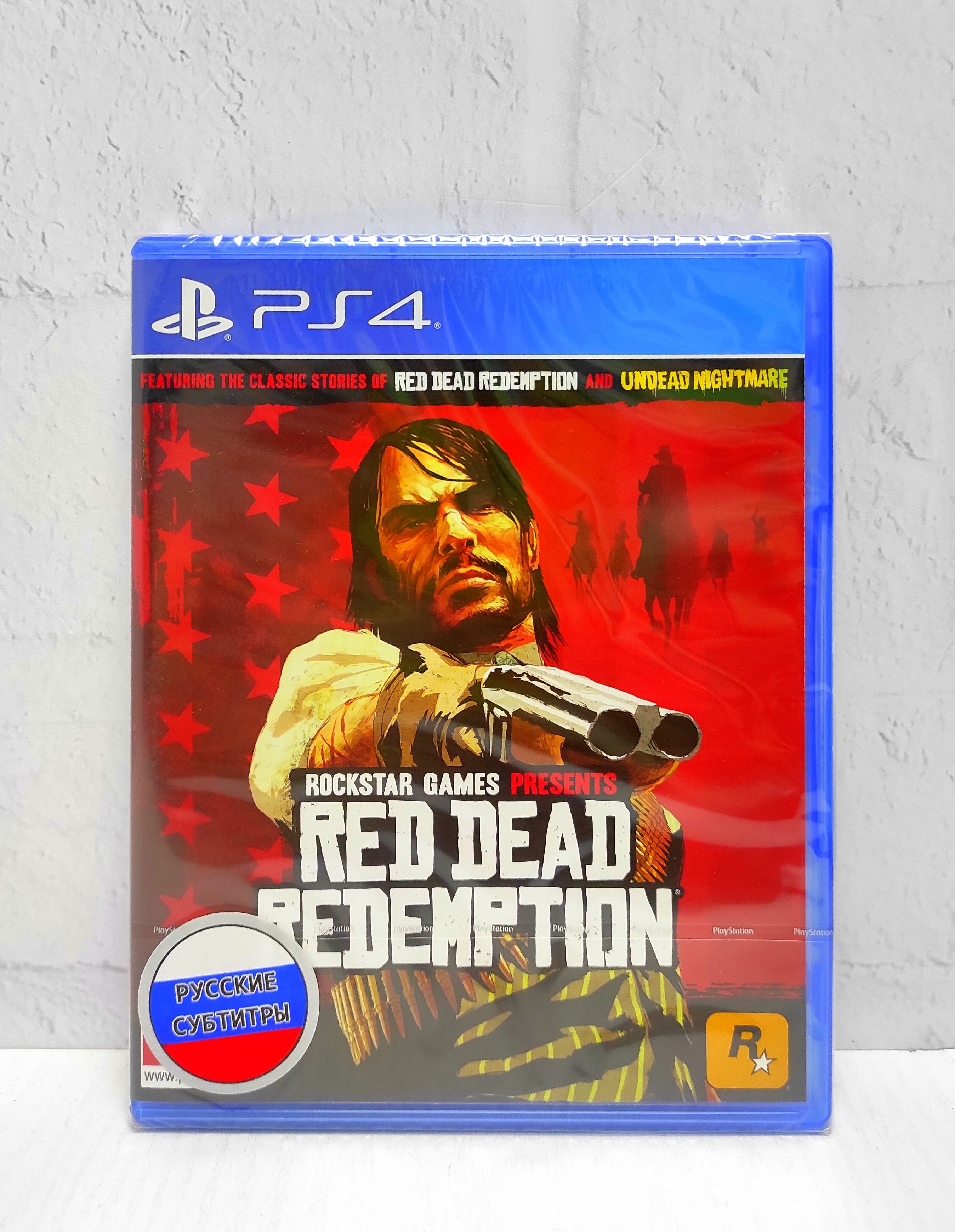 Red Dead Redemption Русские Субтитры CUSA 36843 Видеоигра на диске PS4 / PS5