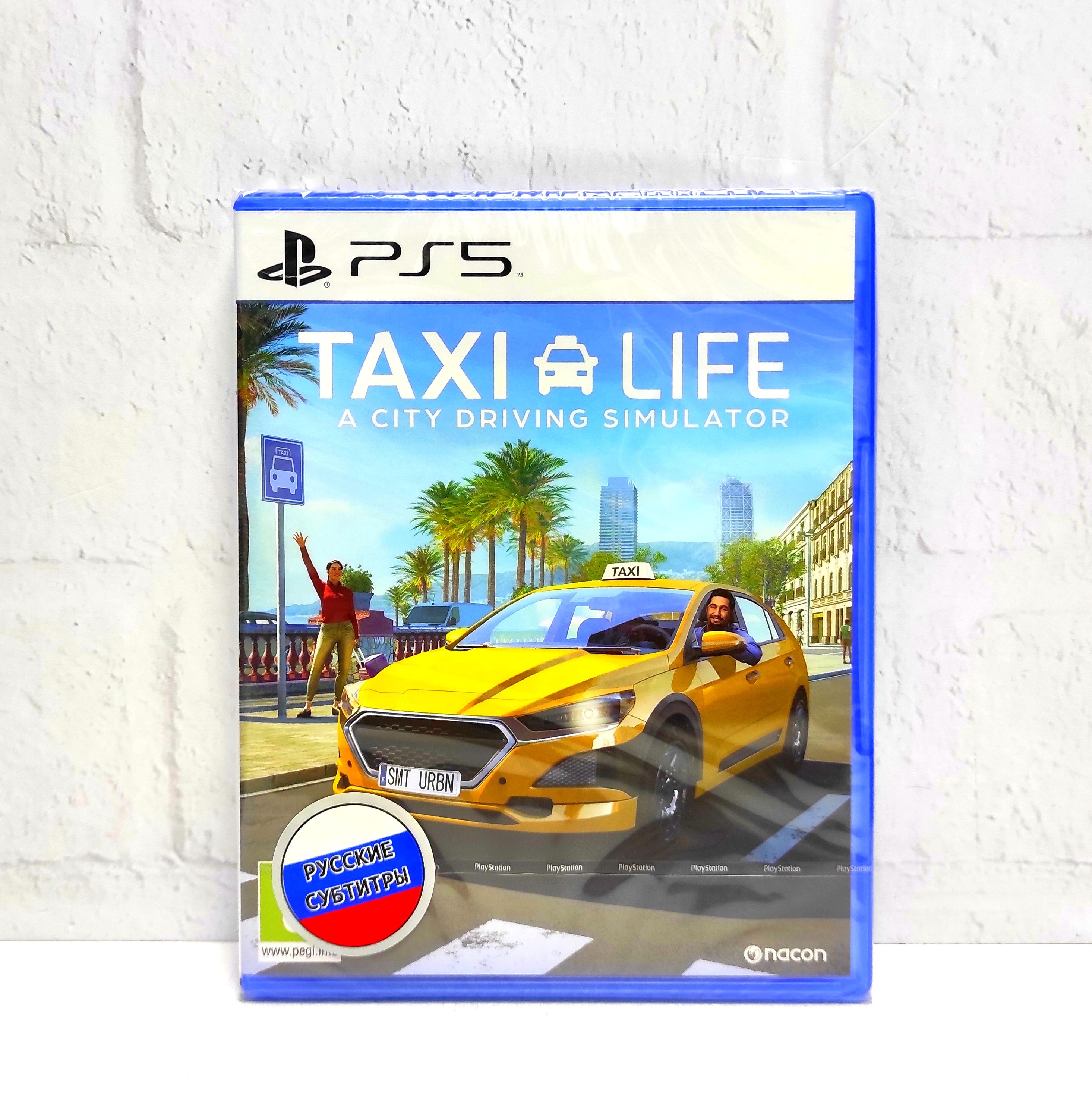 Taxi Life A City Driving Simulator Русские субтитры PPSA 14175 Видеоигра на диске PS5
