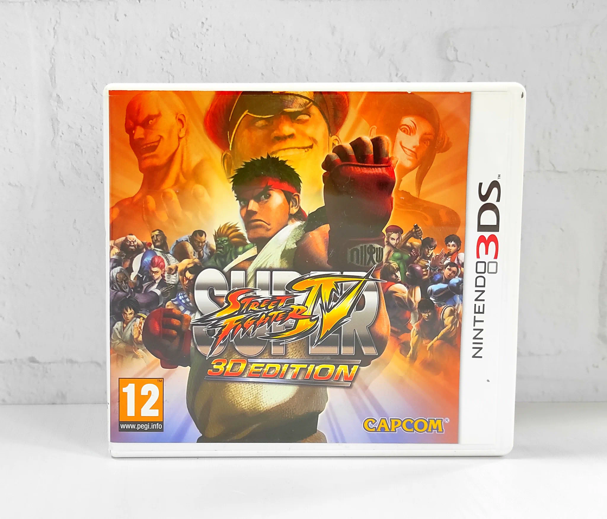 Super Street Fighter 4 (IV) 3D Edition ENG Видеоигра на картридже Nintendo 3DS. Товар уцененный