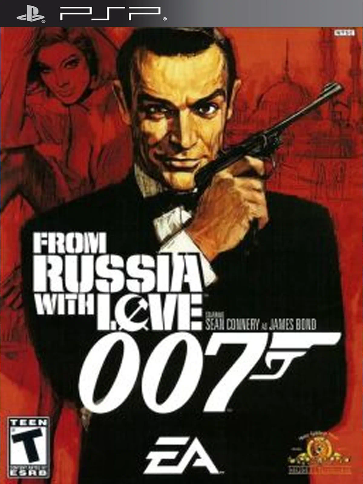 007 From Russia With Love James Bond Английский язык ULES 00288 Видеоигра на диске PSP