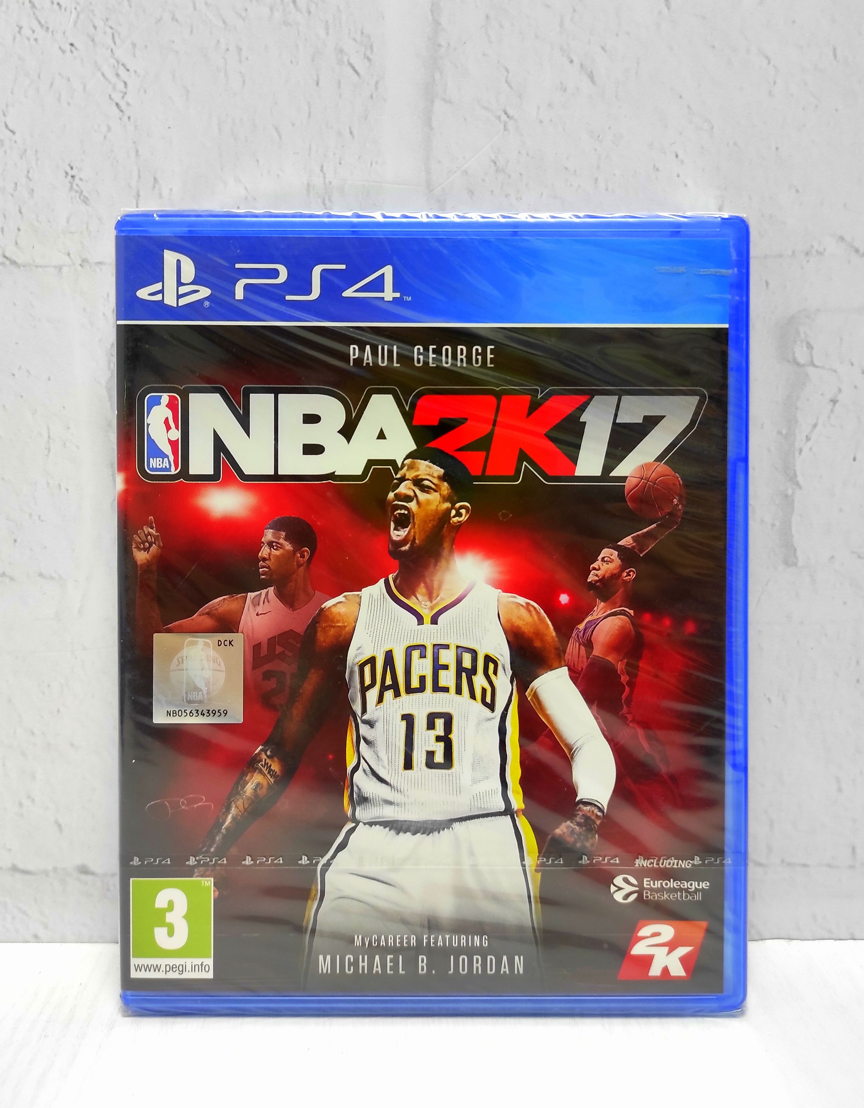 NBA 2K17 НБА 2017 Английский язык CUSA 05036 Видеоигра на диске PS4 / PS5