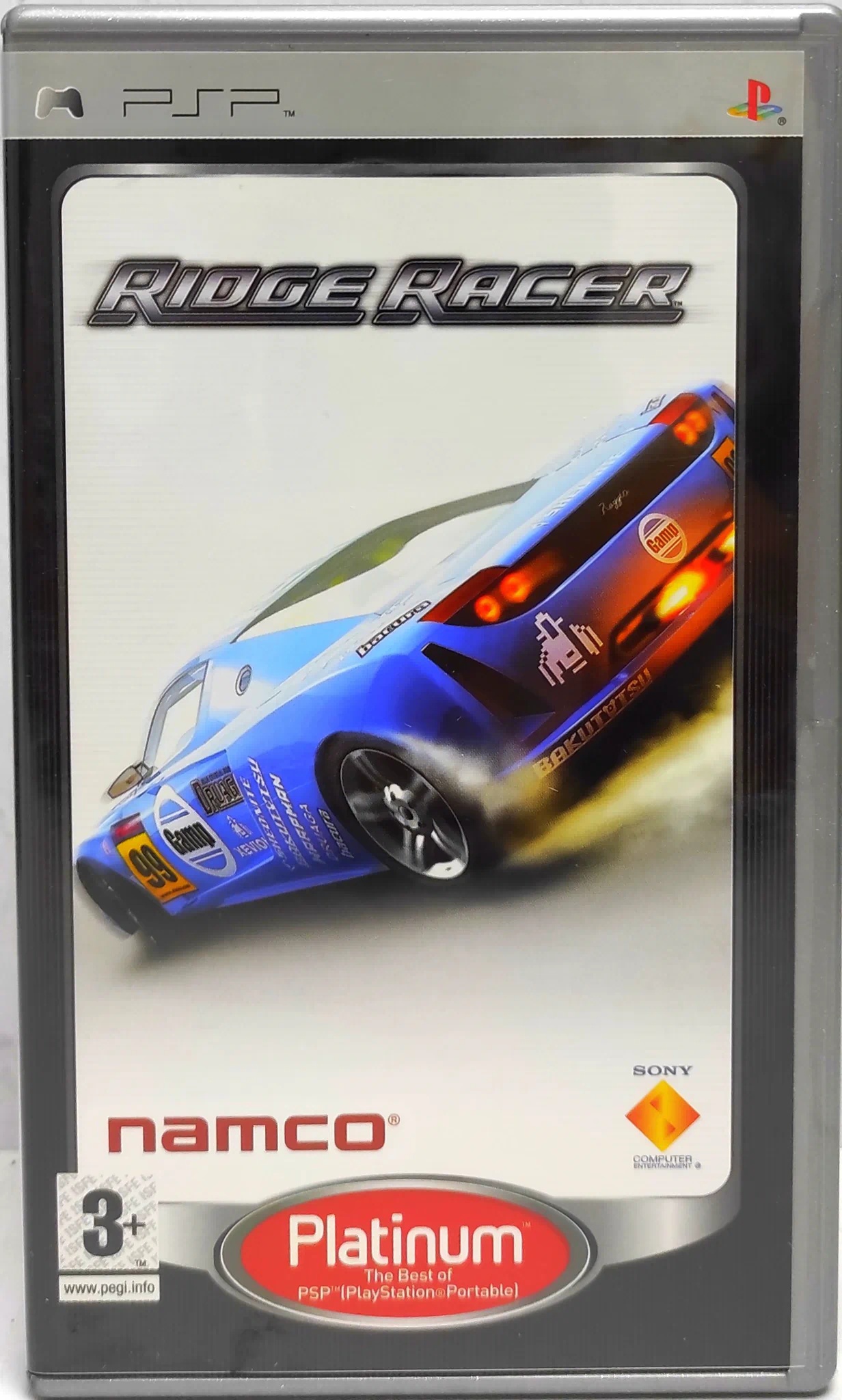 Ridge Racer Английский язык UCES 00002 Видеоигра на диске PSP