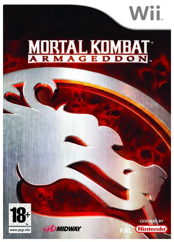 Mortal Kombat Armageddon Английский язык Видеоигра на диске Nintendo Wii