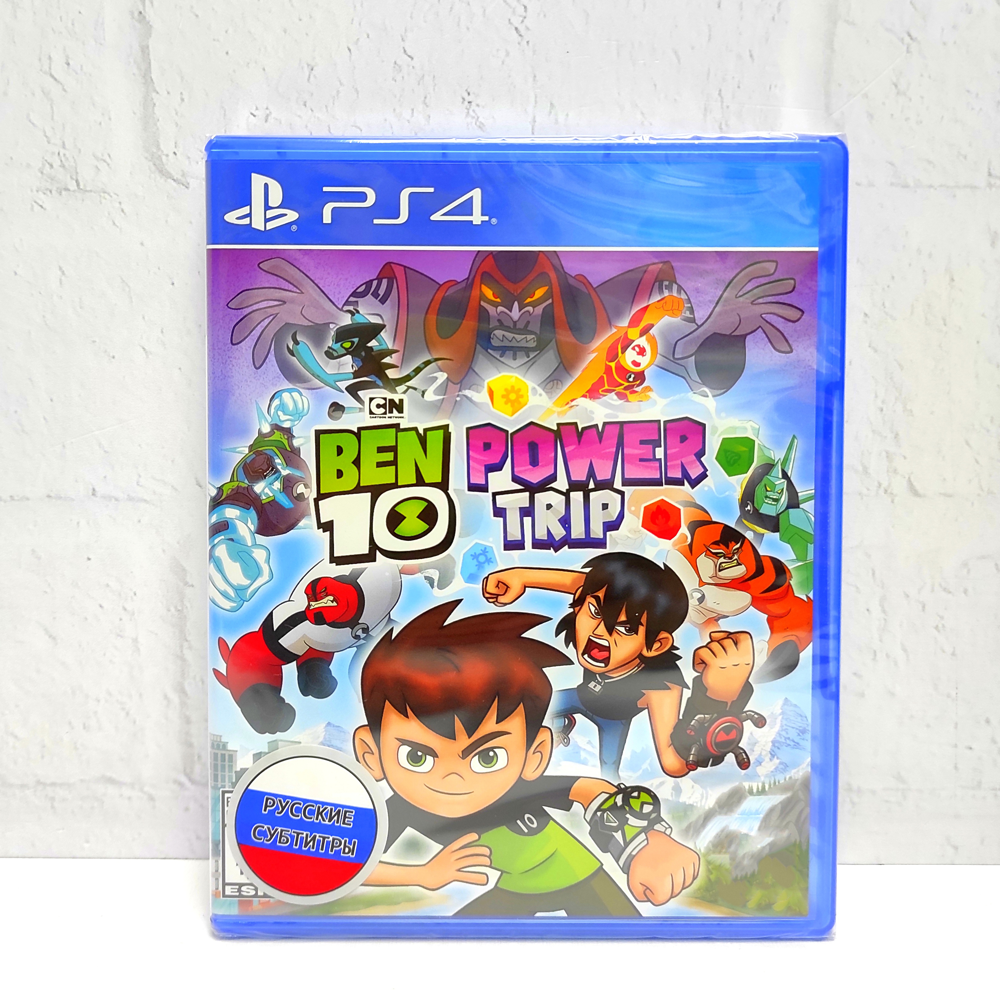 Ben 10 Power Trip Русские субтитры CUSA 16664 Видеоигра на диске PS4 / PS5