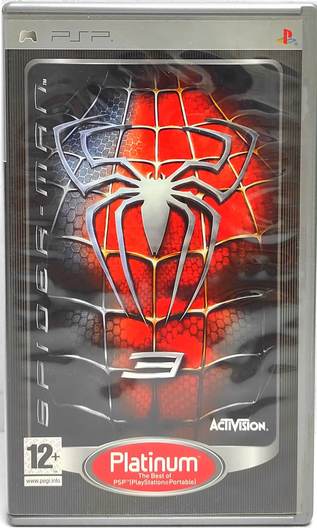 Spider-Man 3 Человек Паук 3 Английский язык ULES 00938 Видеоигра на диске PSP
