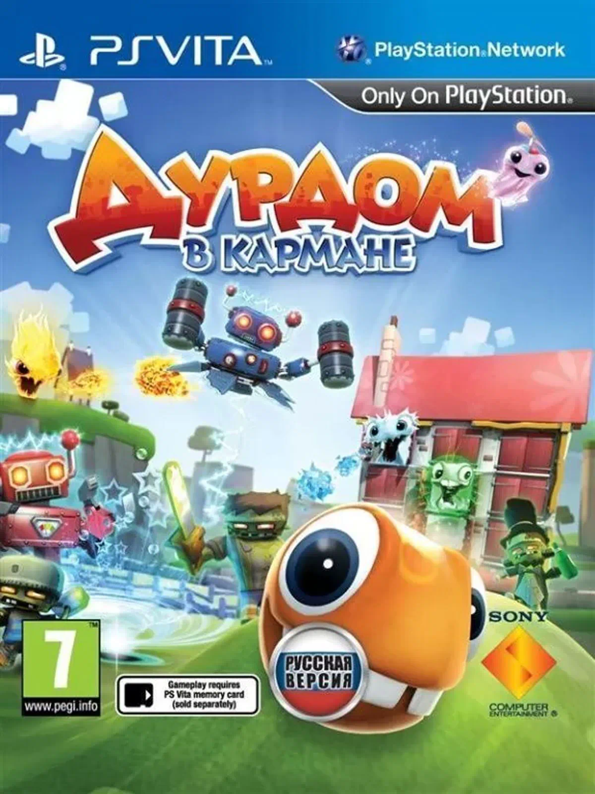 Little Deviants Дурдом в Кармане Полностью на русском PCSB 00017 Видеоигра на картридже PS VITA