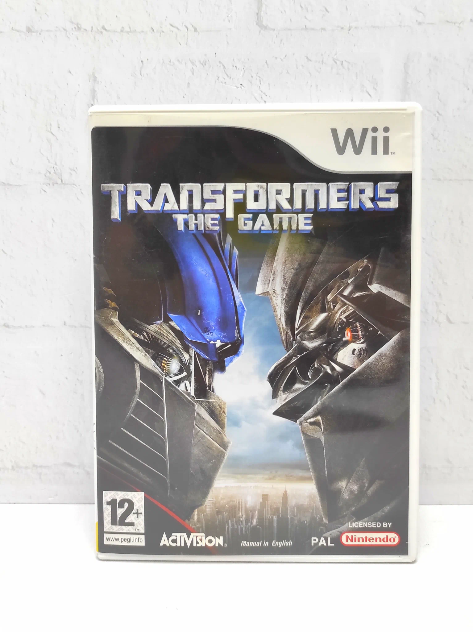 Transformers The Game Английский язык видео игра на диске Wii. Товар уцененный