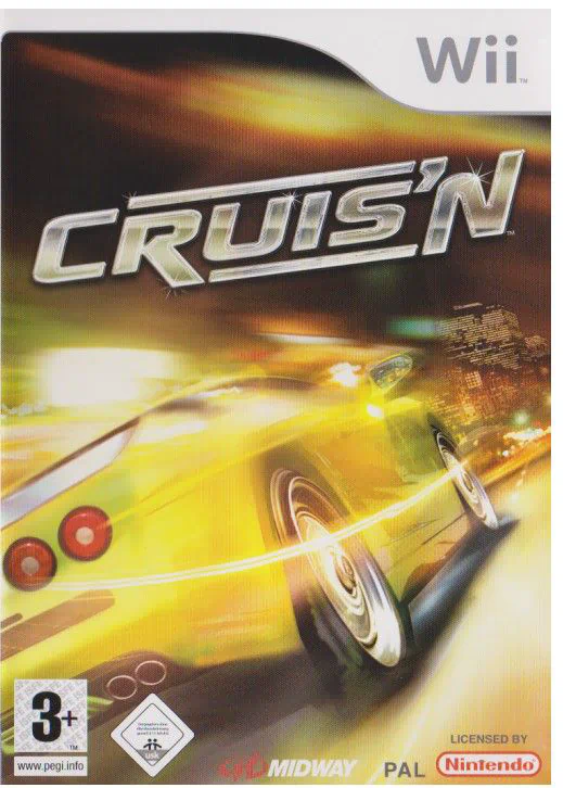 Cruisn Английский язык Видеоигра на диске Nintendo Wii