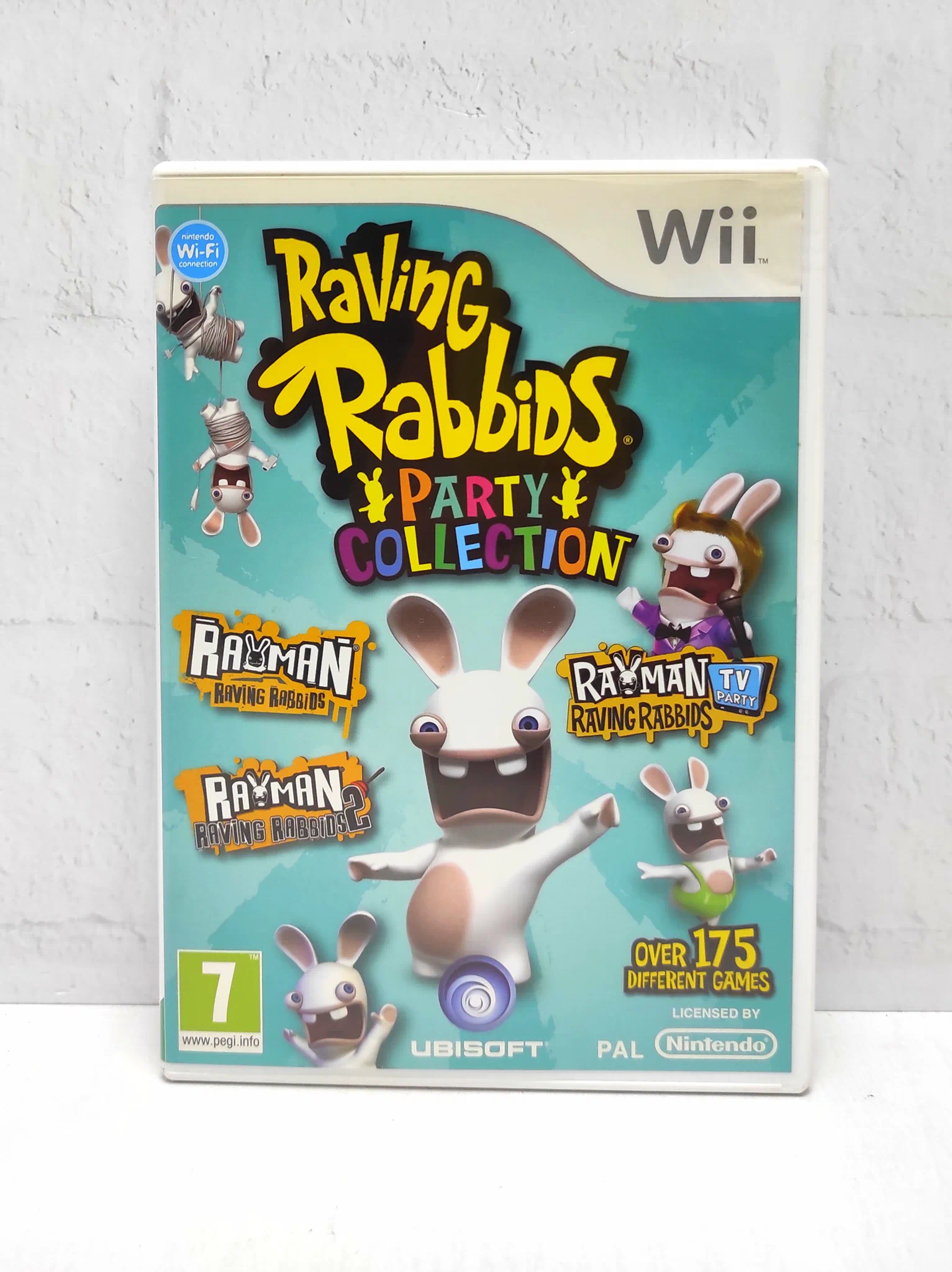 Rayman Raving Rabbids Party Collection Английский язык Видеоигра на диске Nintendo Wii. Товар уцененный