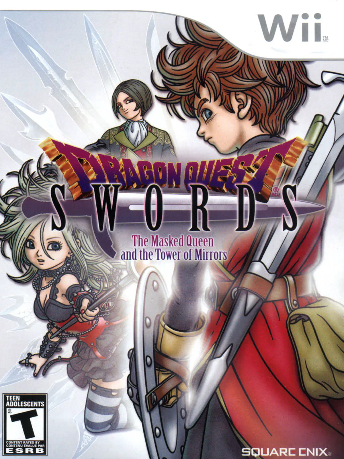 Dragon Quest Swords The Masked Queen and the Tower of Mirrors Английский язык Видеоигра на диске Nintendo Wii