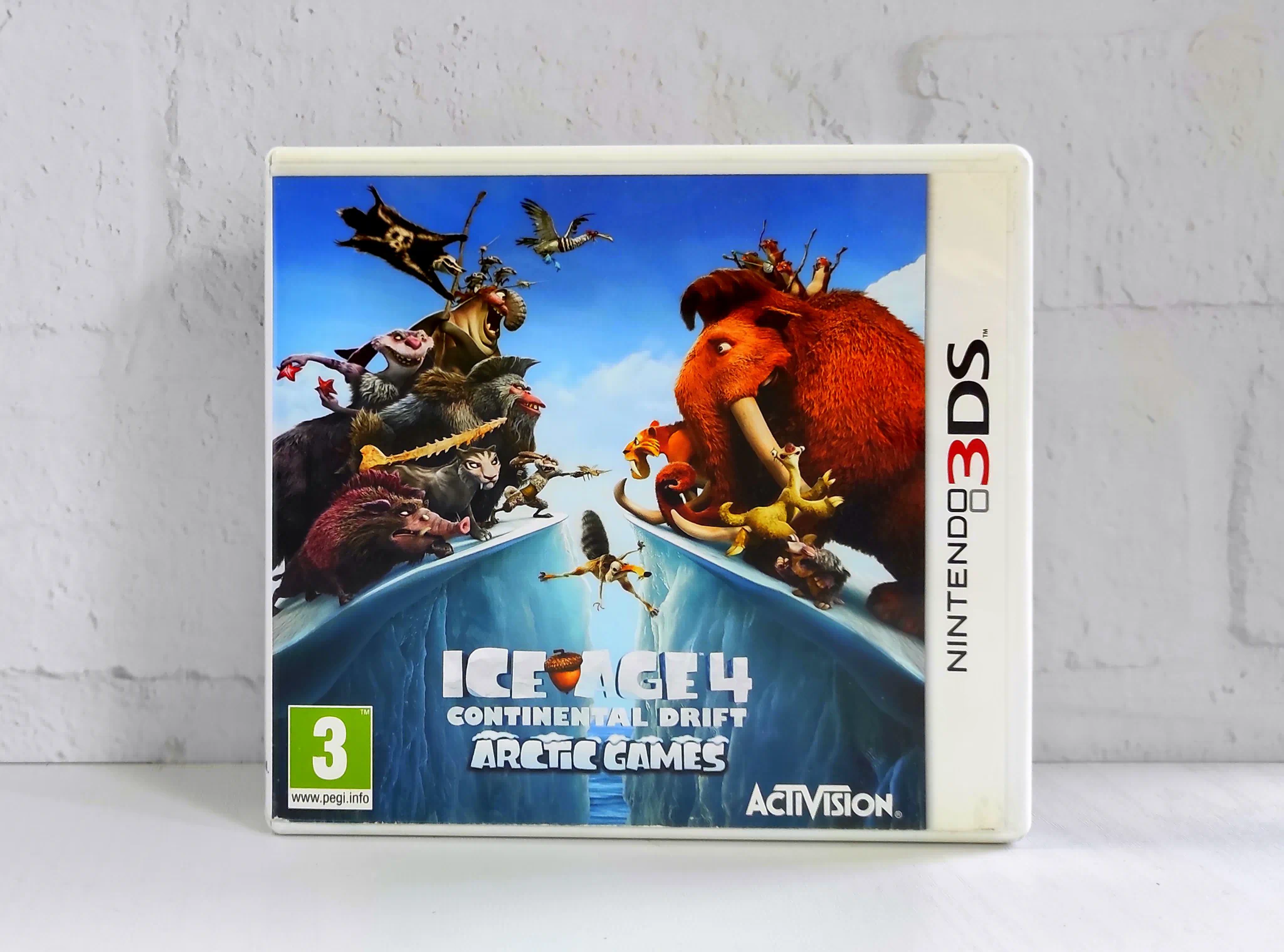 Ледниковый период 4 Континетальный дрейф Ice Age 4 Continental Drift Arctic Games ENG Видеоигра на картридже Nintendo 3DS / 2DS. Товар уцененный