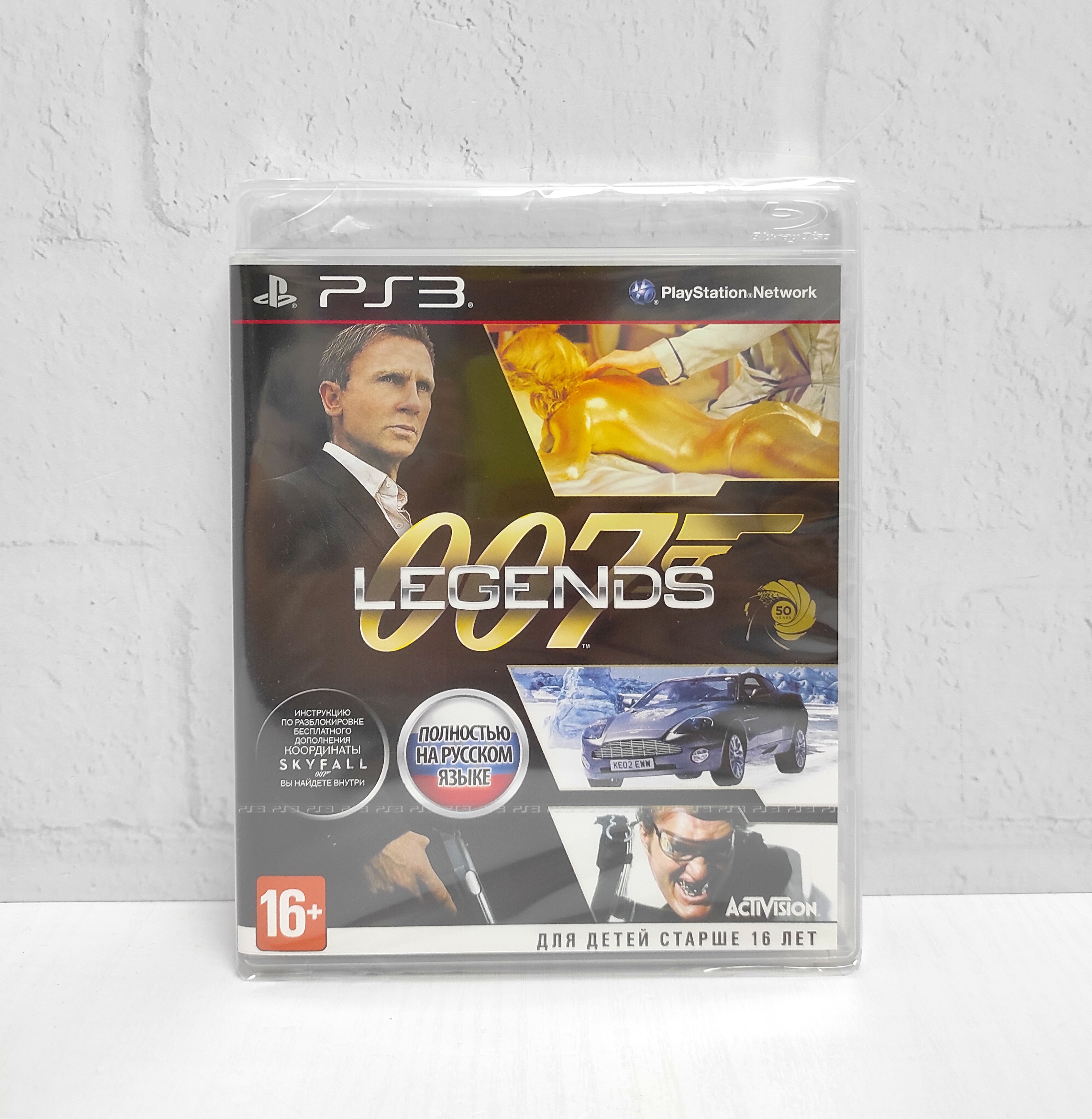007 Legends Полностью на русском BLES 01690 Видеоигра на диске PS3