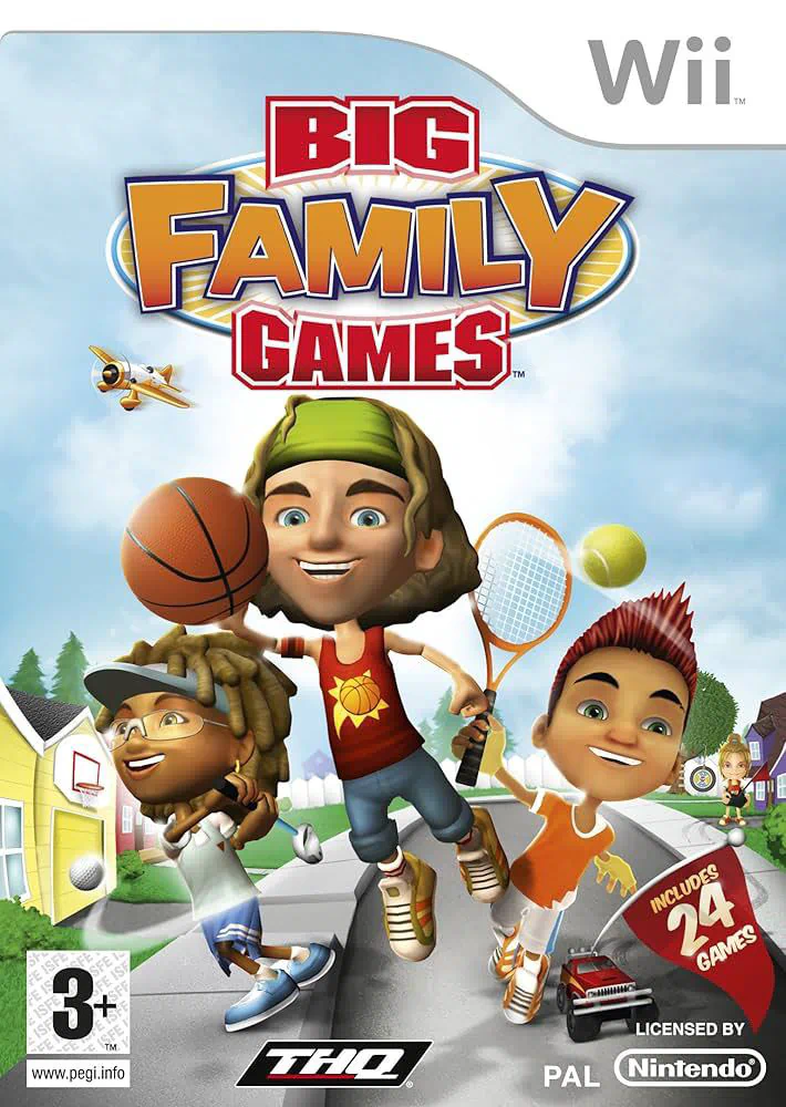 Big Family Games Английский язык Видеоигра на диске Nintendo Wii
