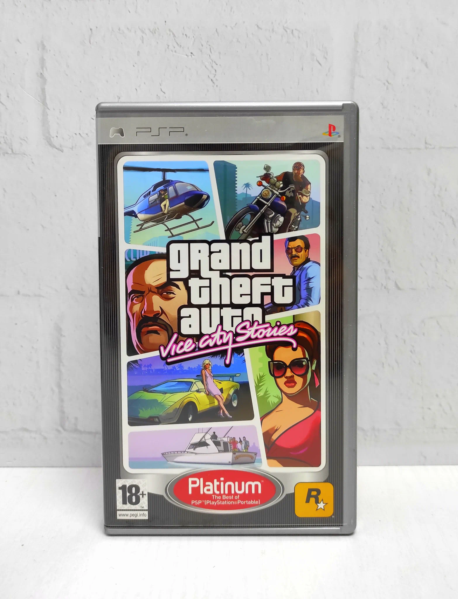 GTA Grand Theft Auto Vice City Stories Английский язык ULES 00502 Видеоигра на диске PSP. Товар уцененный