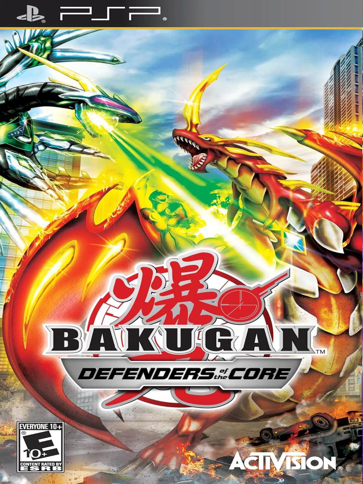 Bakugan Defenders Of The Core Английский язык ULES 01466 Видеоигра на диске PSP