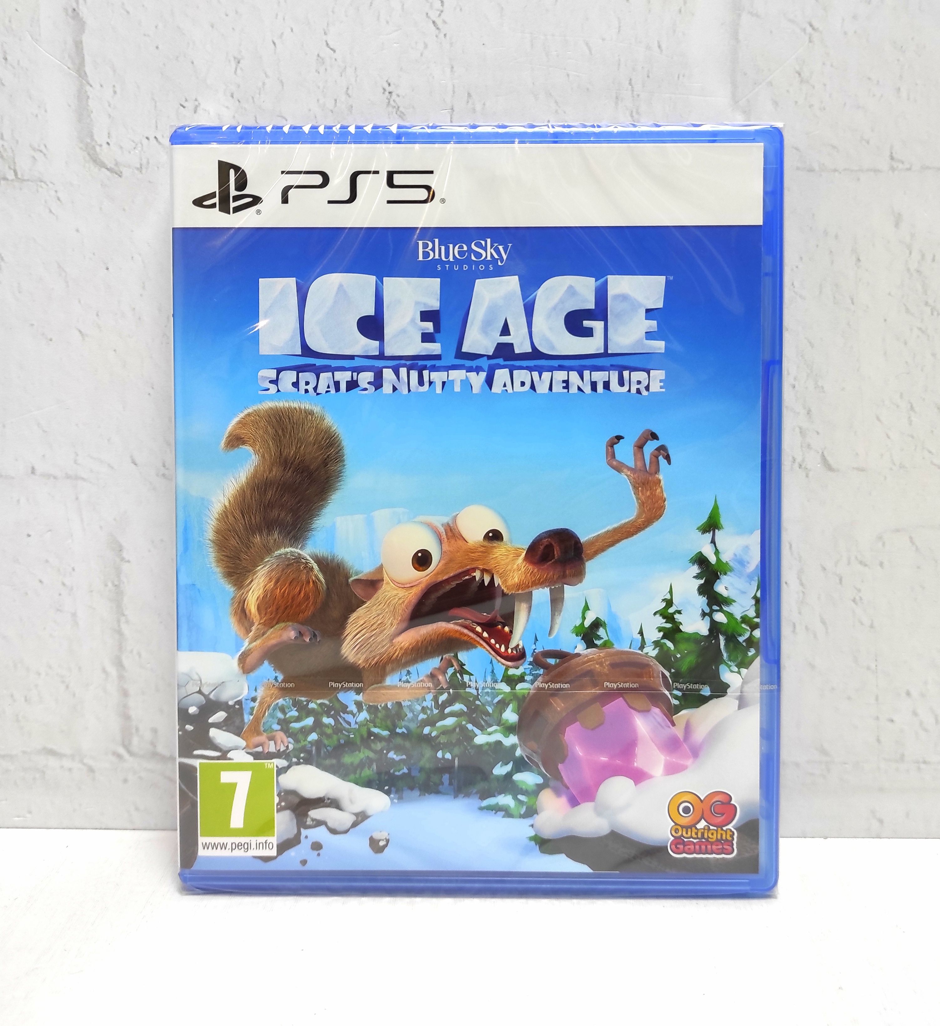 Ice Age: Scrats Nutty Adventure Ледниковый Период: Сумасшедшее приключение Скрэта Английский язык PPSA 08354 Видеоигра на диске PS5